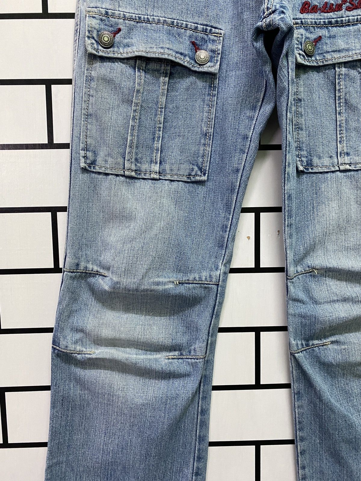 Designer × Japanese Brand × Vintage Japanese Ba-Tsu Studio Rock Star Bush Pant Carpenter Denim Size US 28 / EU 44 - 6 Thumbnail