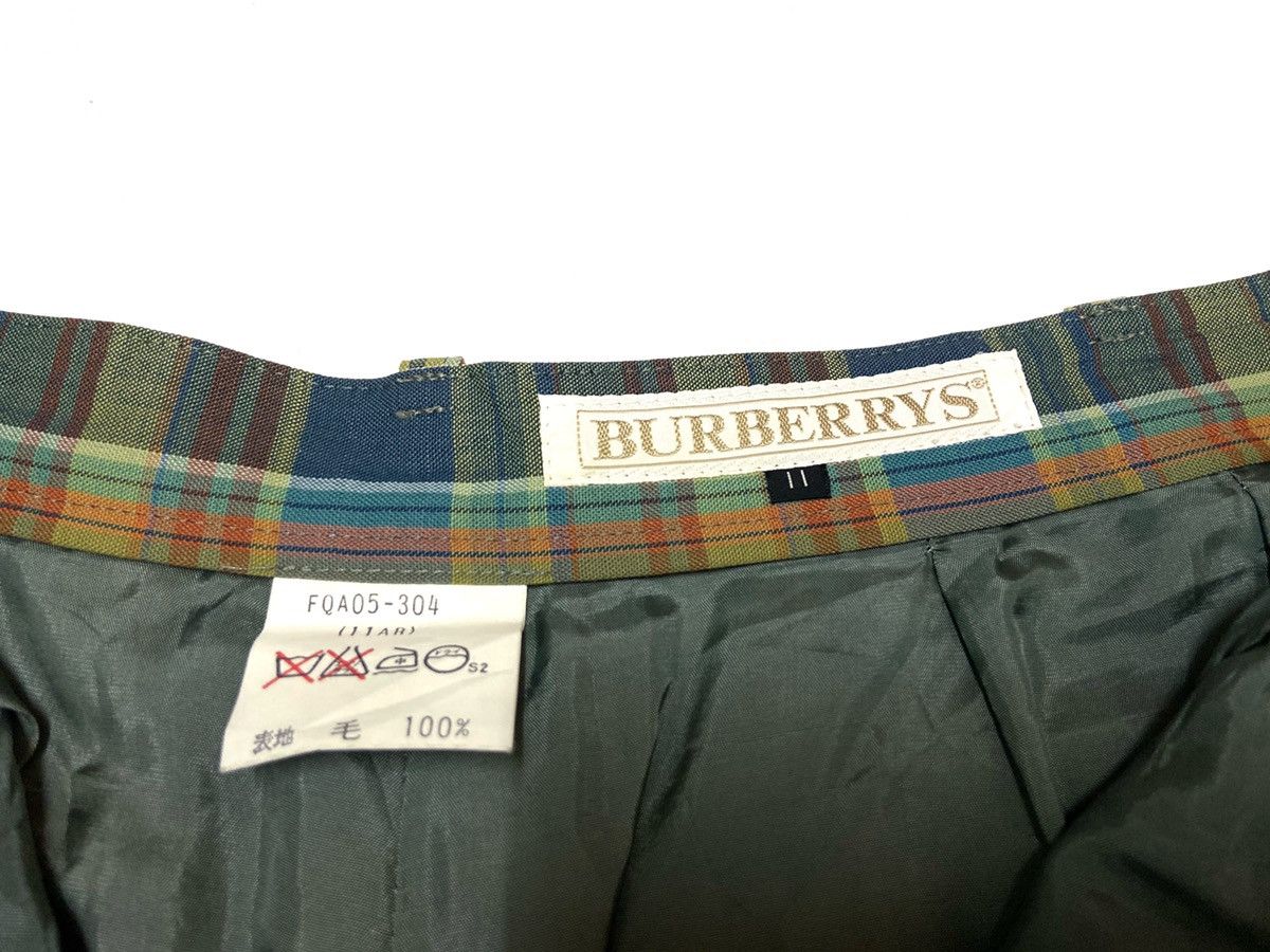 Burberry × Burberry Prorsum × Vintage Vintage 90's Classic Burberrys Plaid Checkered Casual Pants Size US 26 / EU 42 - 9 Thumbnail