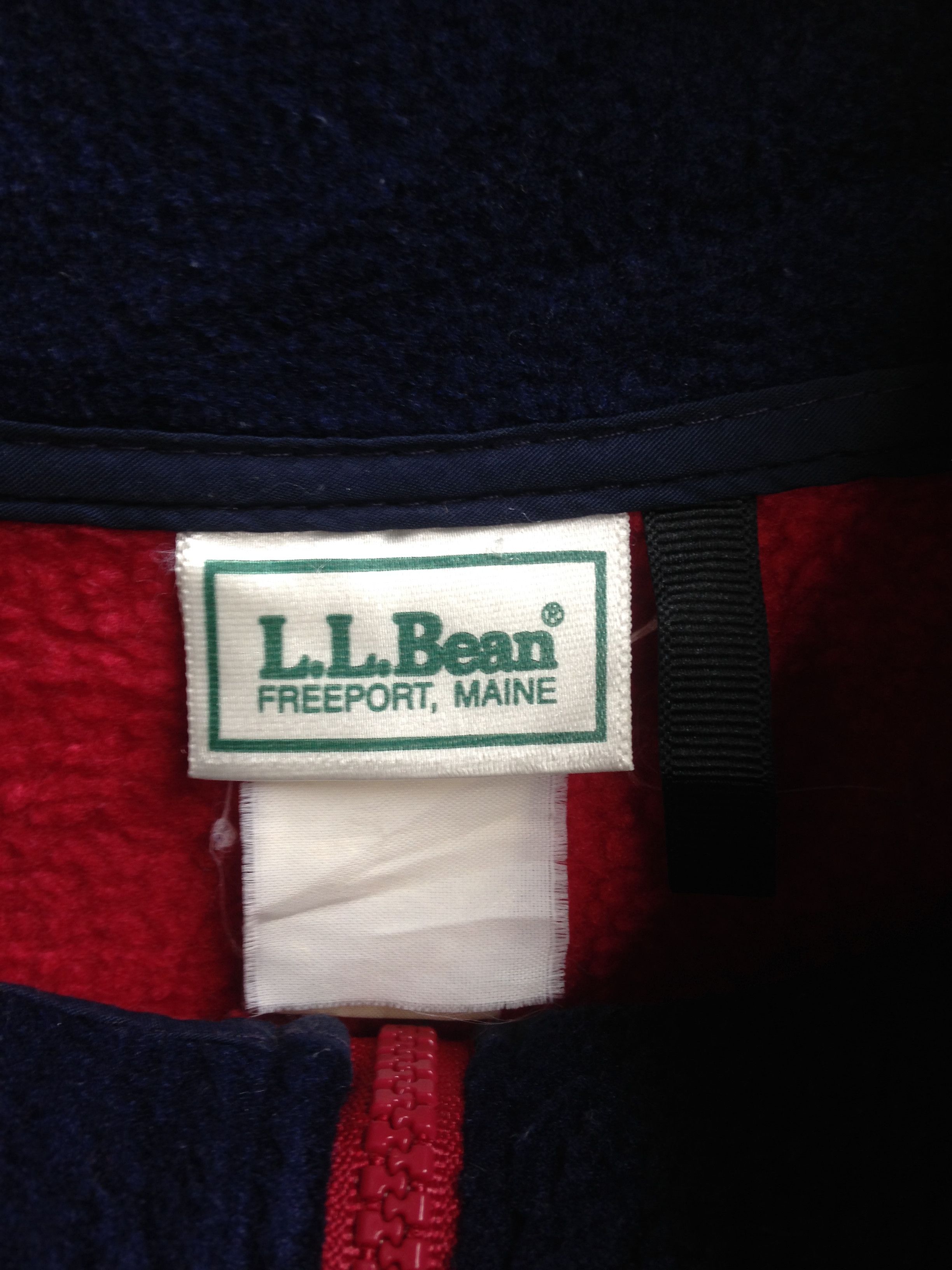 L.L. Bean × Vintage Vintage L.L. Bean Deep Pile Fleece Jacket Size US XL / EU 56 / 4 - 5 Thumbnail