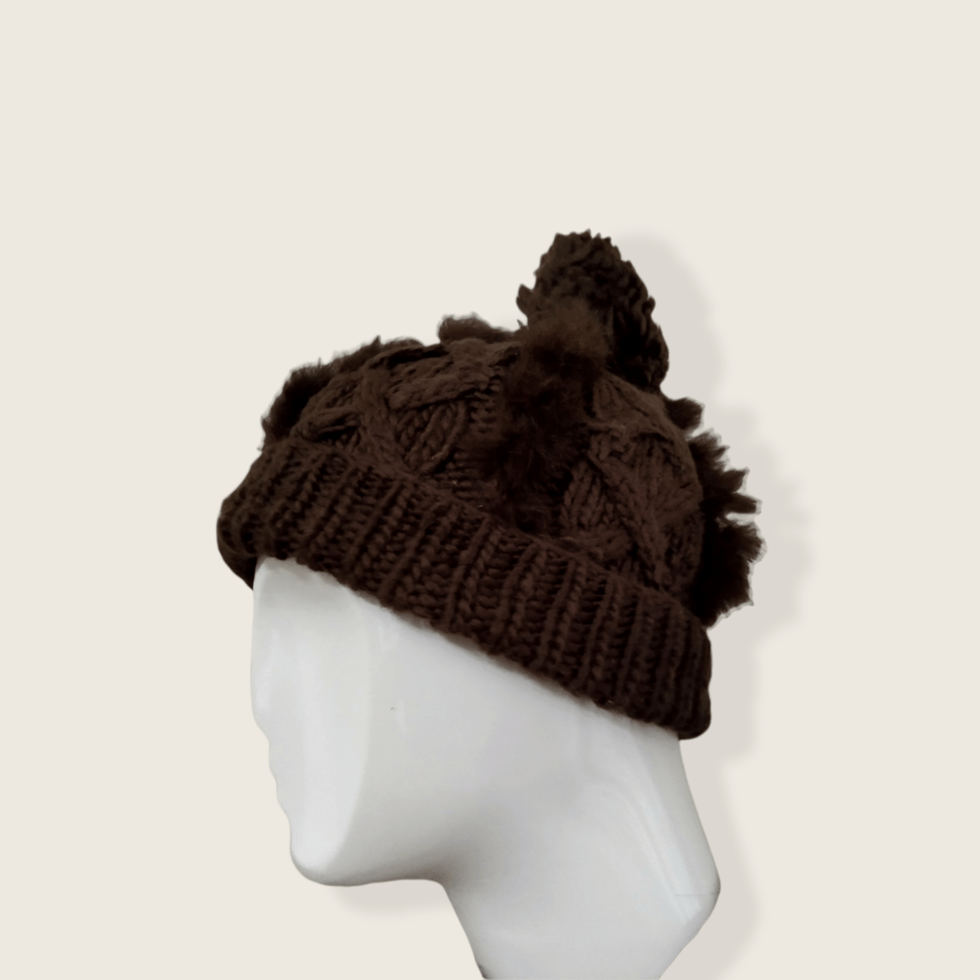 Japanese Brand 🔥RARE🔥 VINTAGE JAPAN STREET FASHION KNITTED BEANIE Size ONE SIZE - 2 Thumbnail