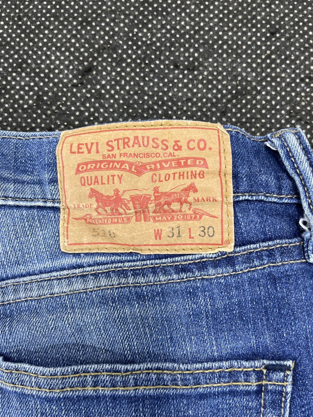 Levi's Vintage Levis 510 Super Skinny Jeans- J643 Size 30" / US 8 / IT 44 - 11 Thumbnail