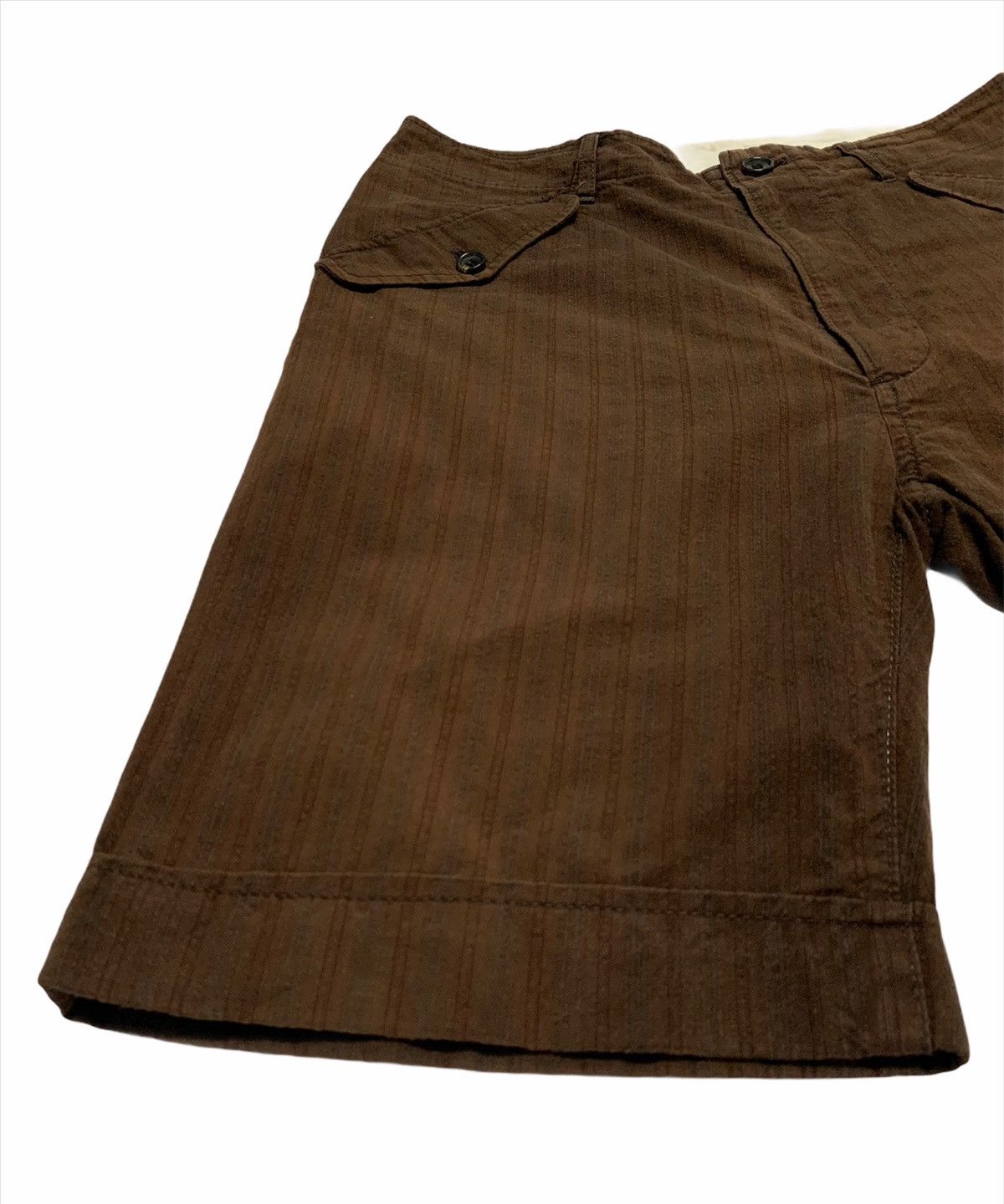 Comme des Garcons CDG Shorts X Herringbone Tricot Striped Cotton Pants Size US 30 / EU 46 - 3 Thumbnail