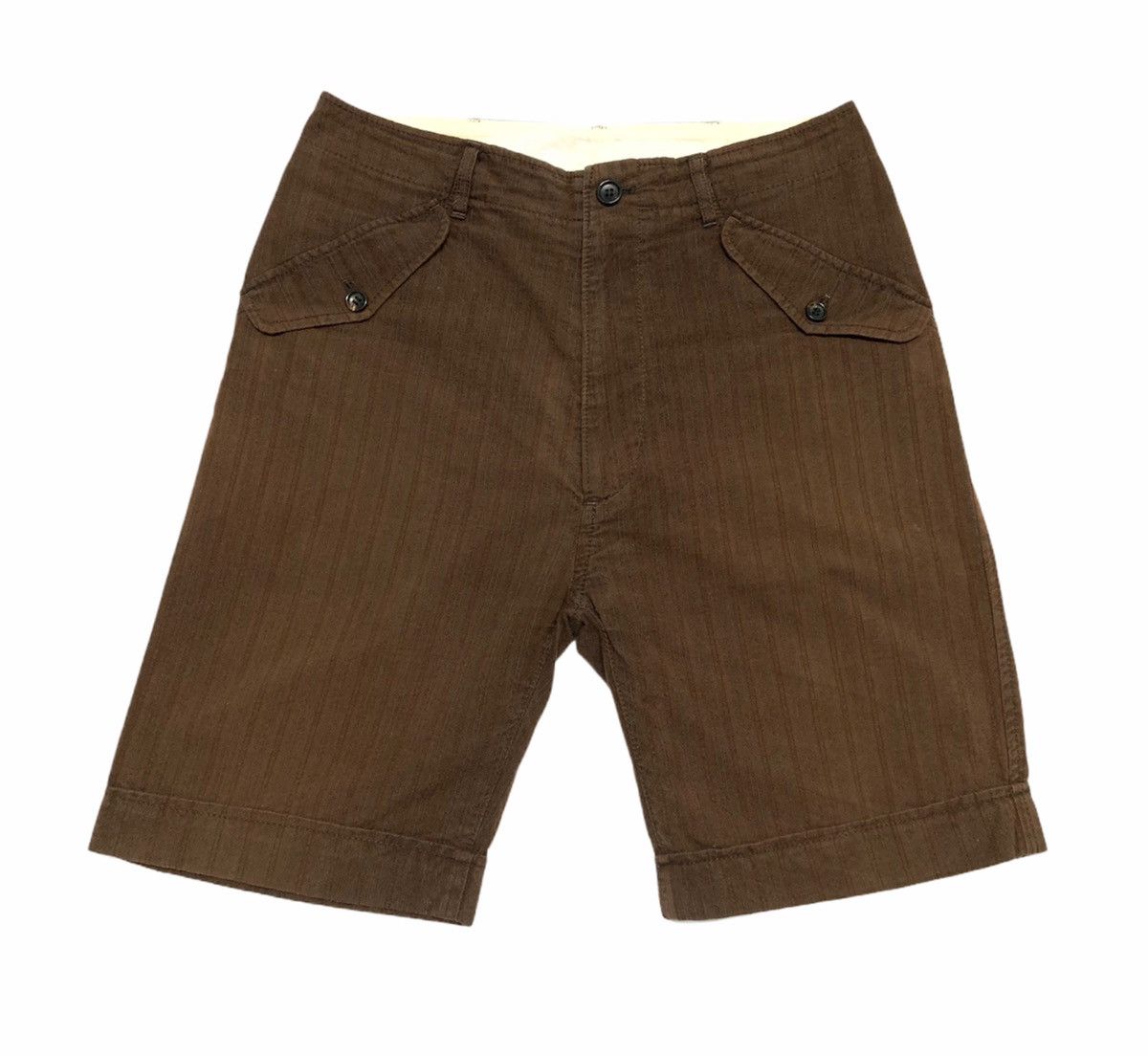 Comme des Garcons CDG Shorts X Herringbone Tricot Striped Cotton Pants Size US 30 / EU 46 - 1 Thumbnail