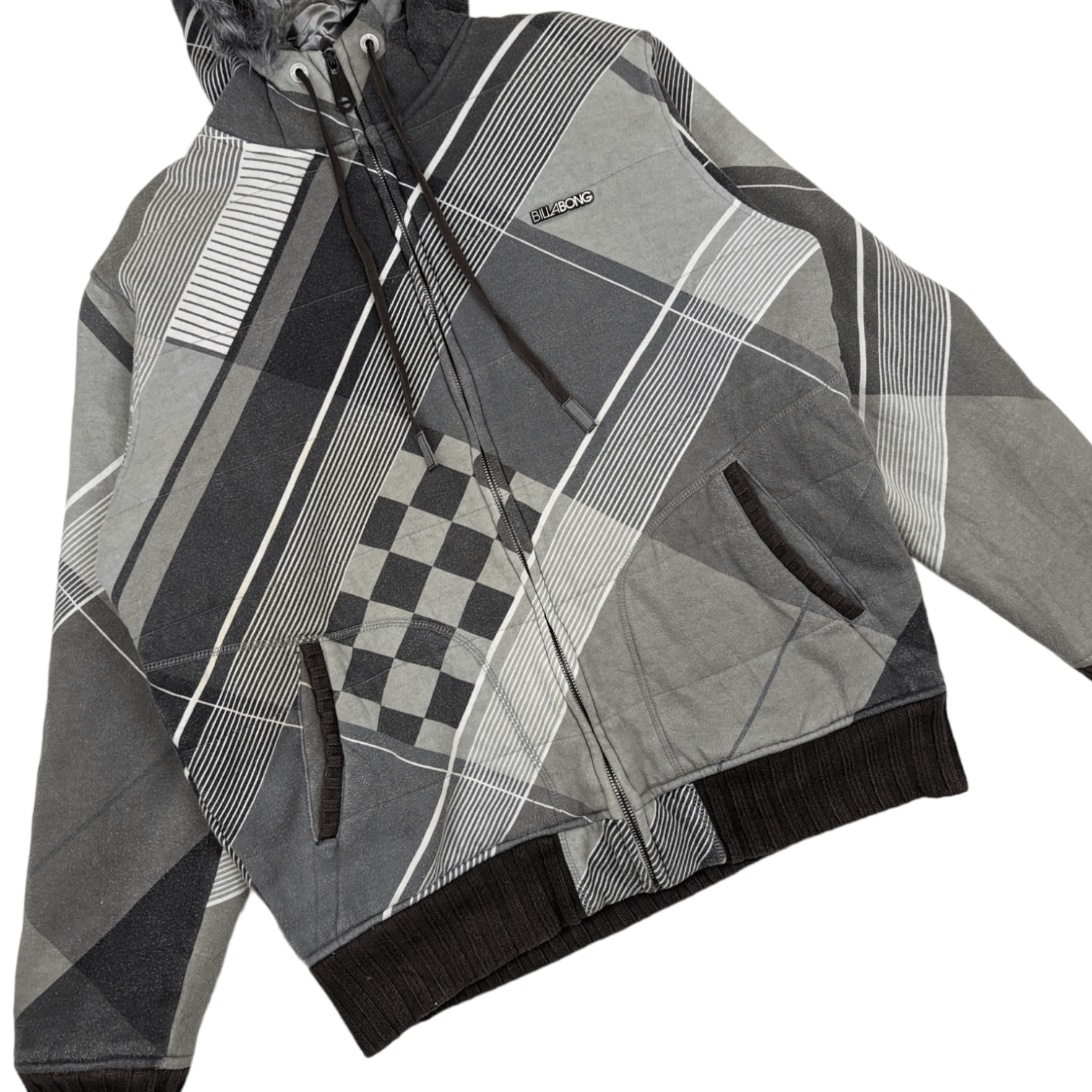 Billabong BILLABONG Multicolor Zipper Eskimo Hoodie Sweatshirt Size US L / EU 52-54 / 3 - 3 Thumbnail
