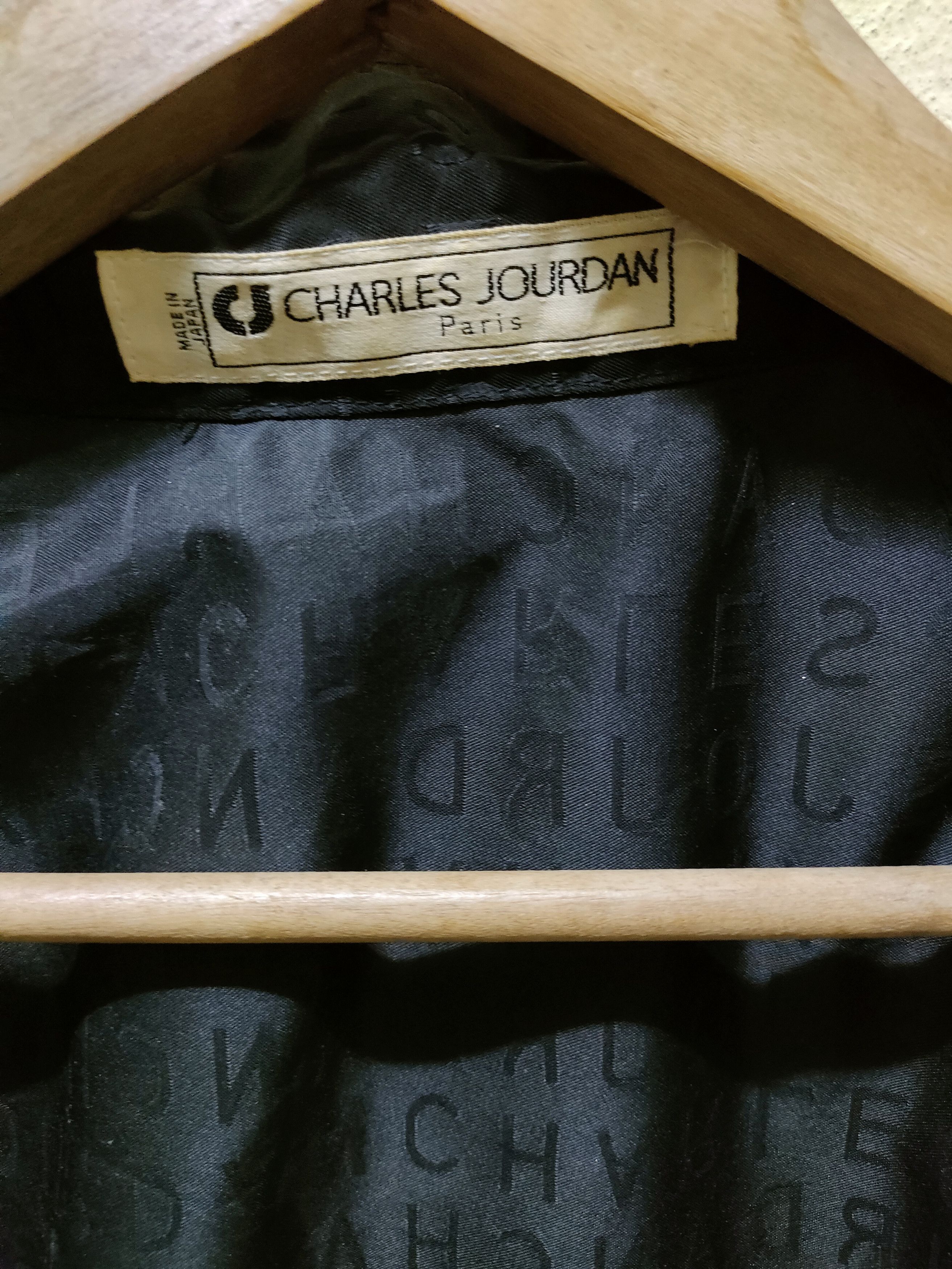 Charles Jourdan × Designer Charles Jourdan Full Spellout Long Jacket Size US M / EU 48-50 / 2 - 6 Thumbnail