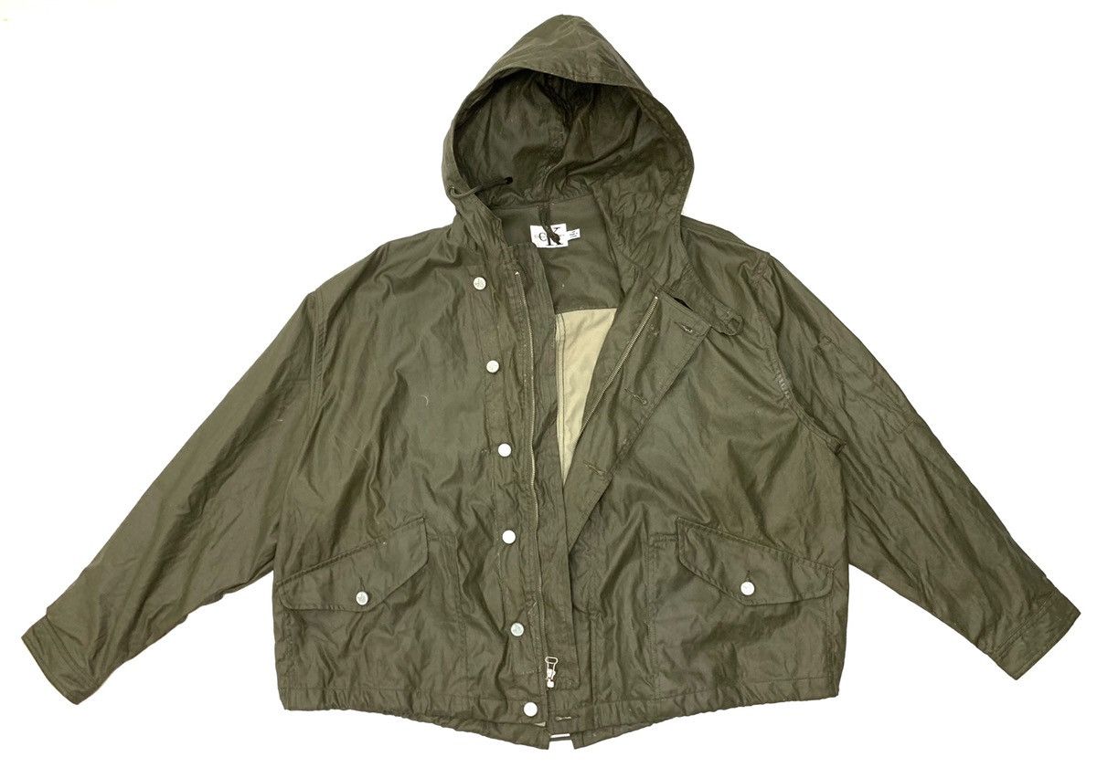 Calvin Klein × Vintage Calvin Klein CK Hopkins Waterproof Oversized Hoodie Jacket Size US XL / EU 56 / 4 - 3 Thumbnail