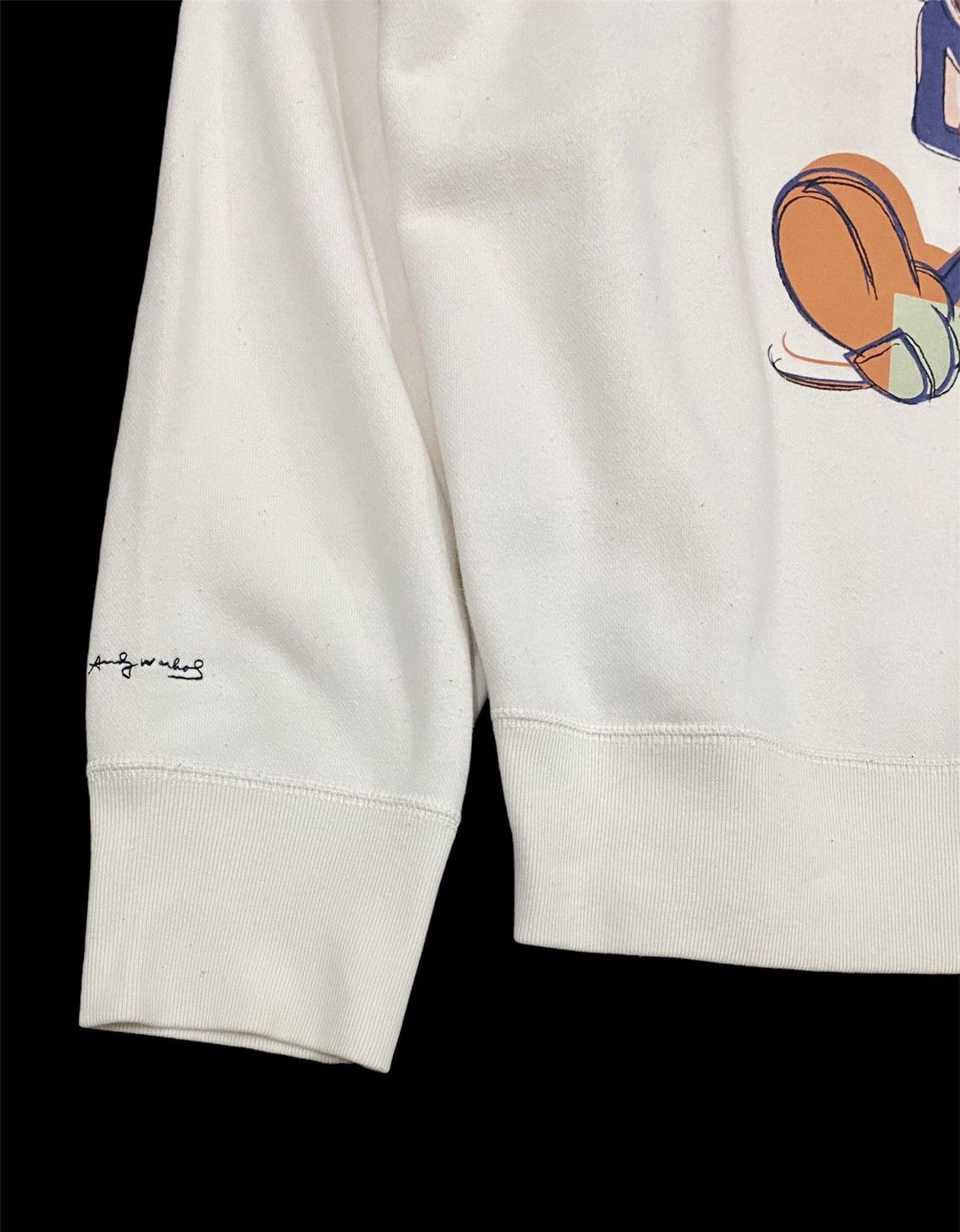 Disney × Mickey Mouse SWEATSHIRT UNIQLO X MICKEY MOUSE with CREAM COLOURS Size US M / EU 48-50 / 2 - 7 Thumbnail