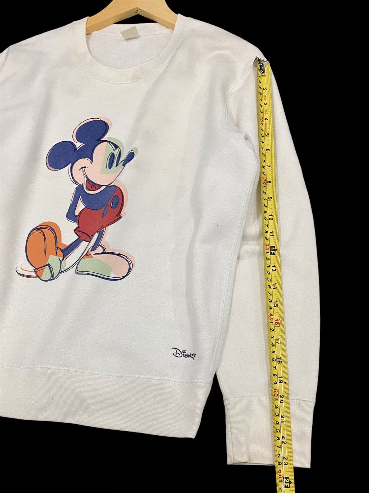 Disney × Mickey Mouse SWEATSHIRT UNIQLO X MICKEY MOUSE with CREAM COLOURS Size US M / EU 48-50 / 2 - 13 Thumbnail