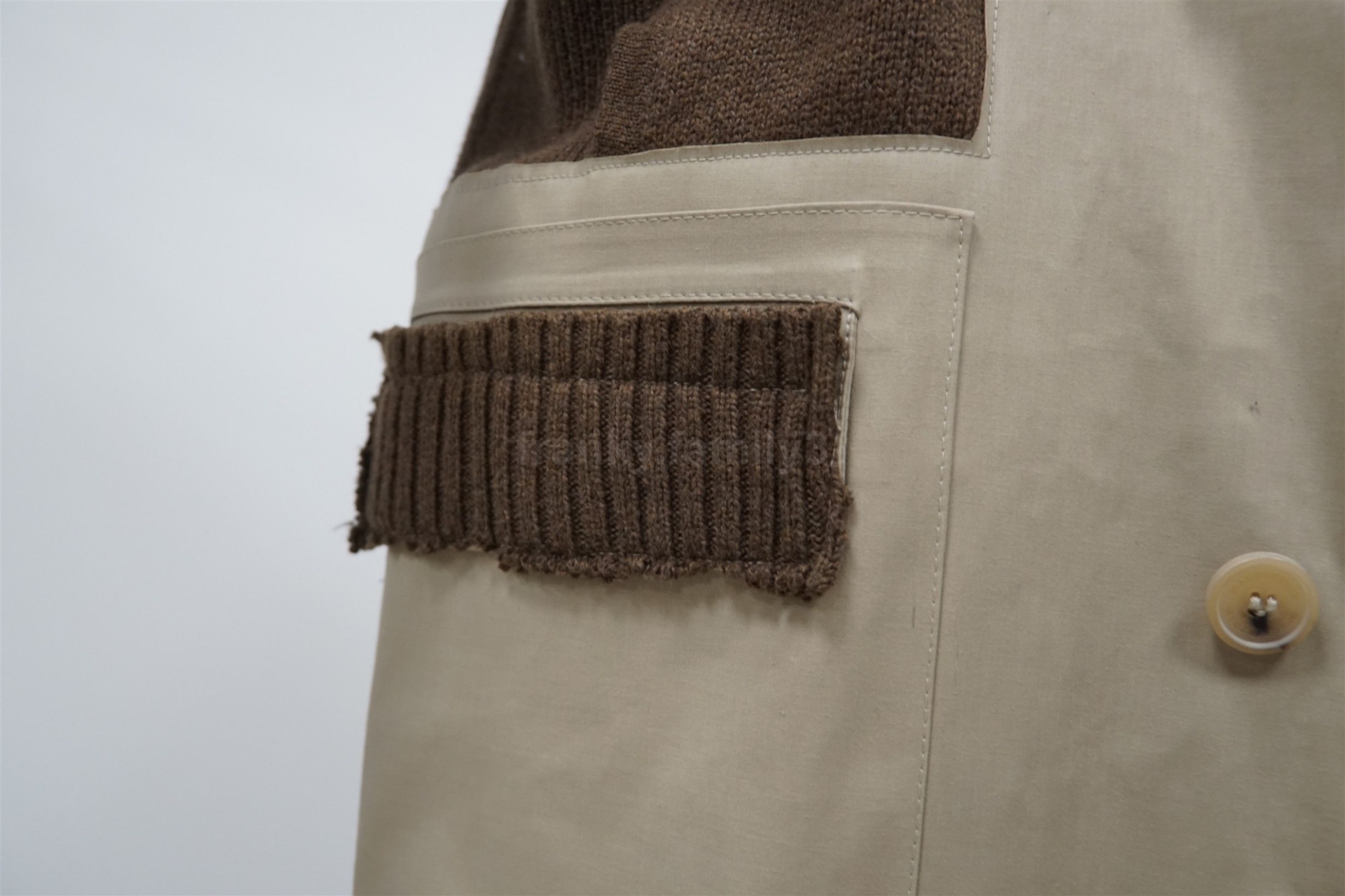 Maison Margiela masterpiece trench runway show wool sleeve Size US M / EU 48-50 / 2 - 9 Thumbnail
