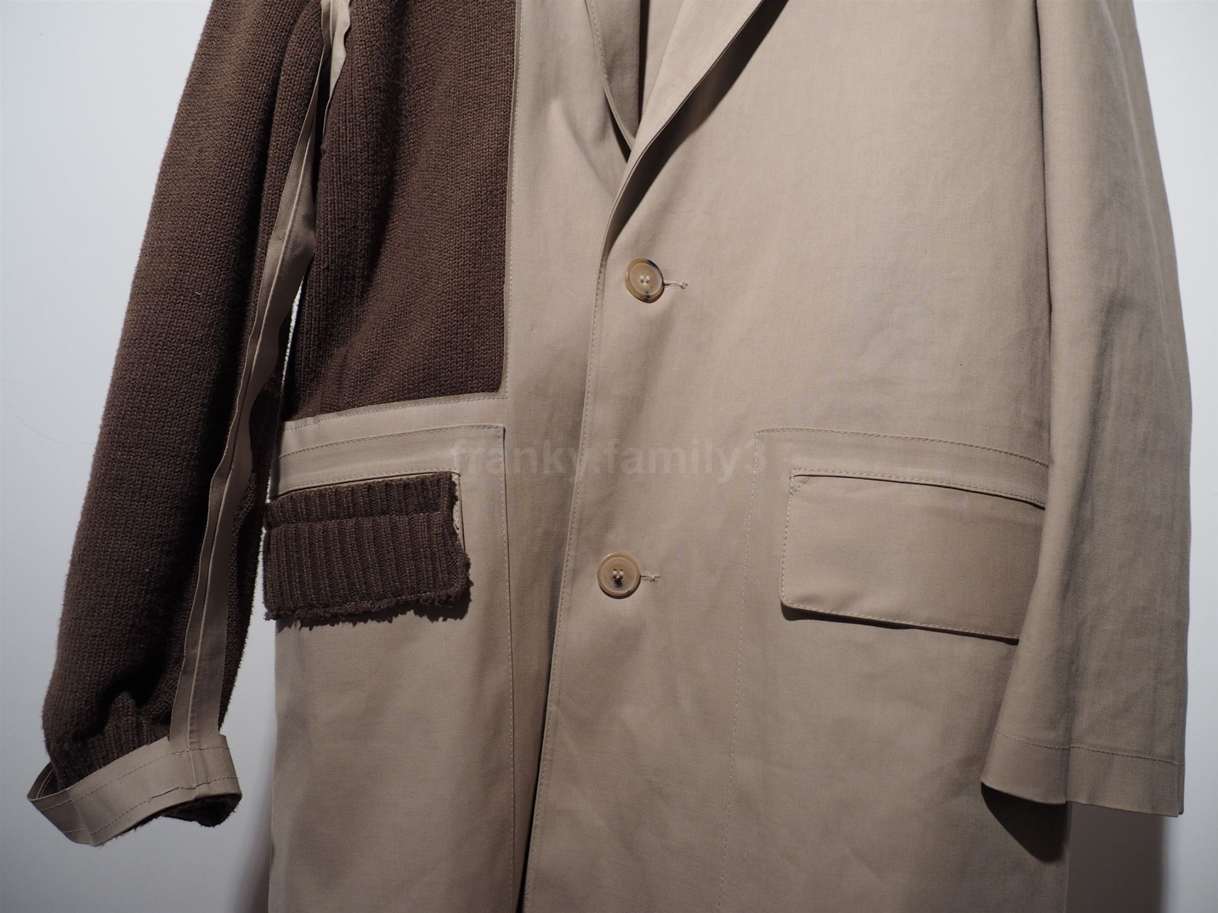Maison Margiela masterpiece trench runway show wool sleeve Size US M / EU 48-50 / 2 - 17 Thumbnail