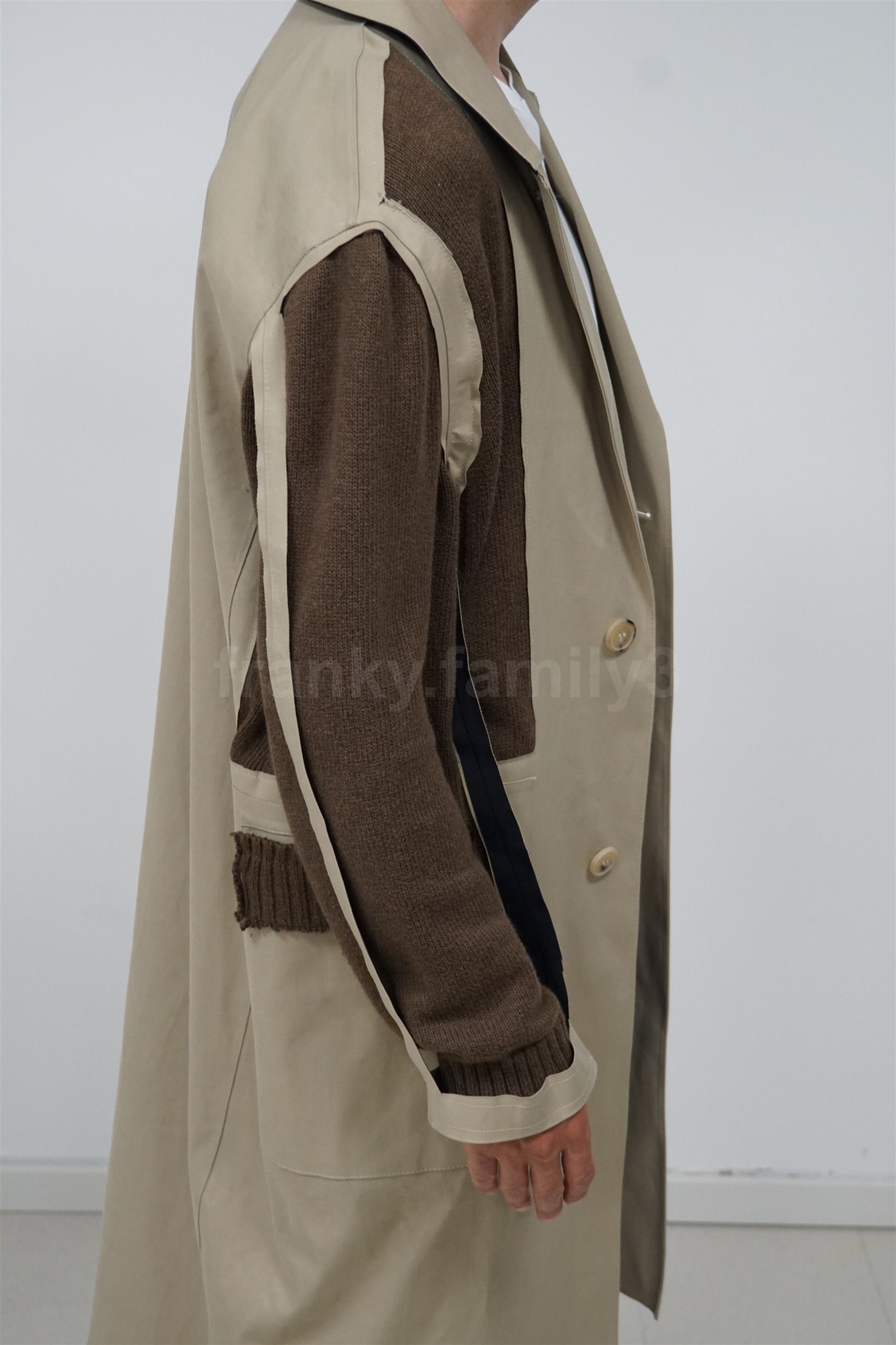 Maison Margiela masterpiece trench runway show wool sleeve Size US M / EU 48-50 / 2 - 10 Thumbnail