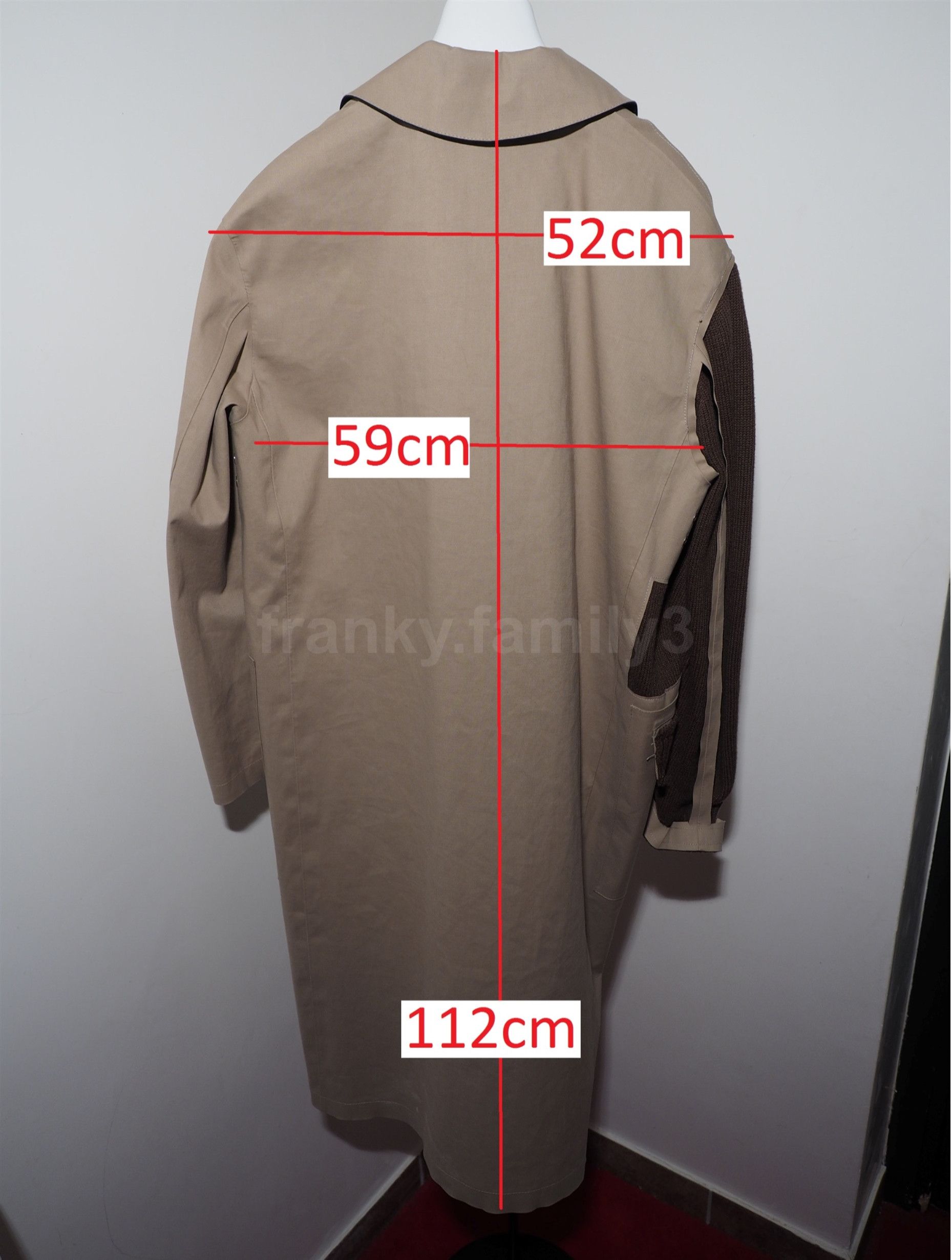 Maison Margiela masterpiece trench runway show wool sleeve Size US M / EU 48-50 / 2 - 19 Thumbnail