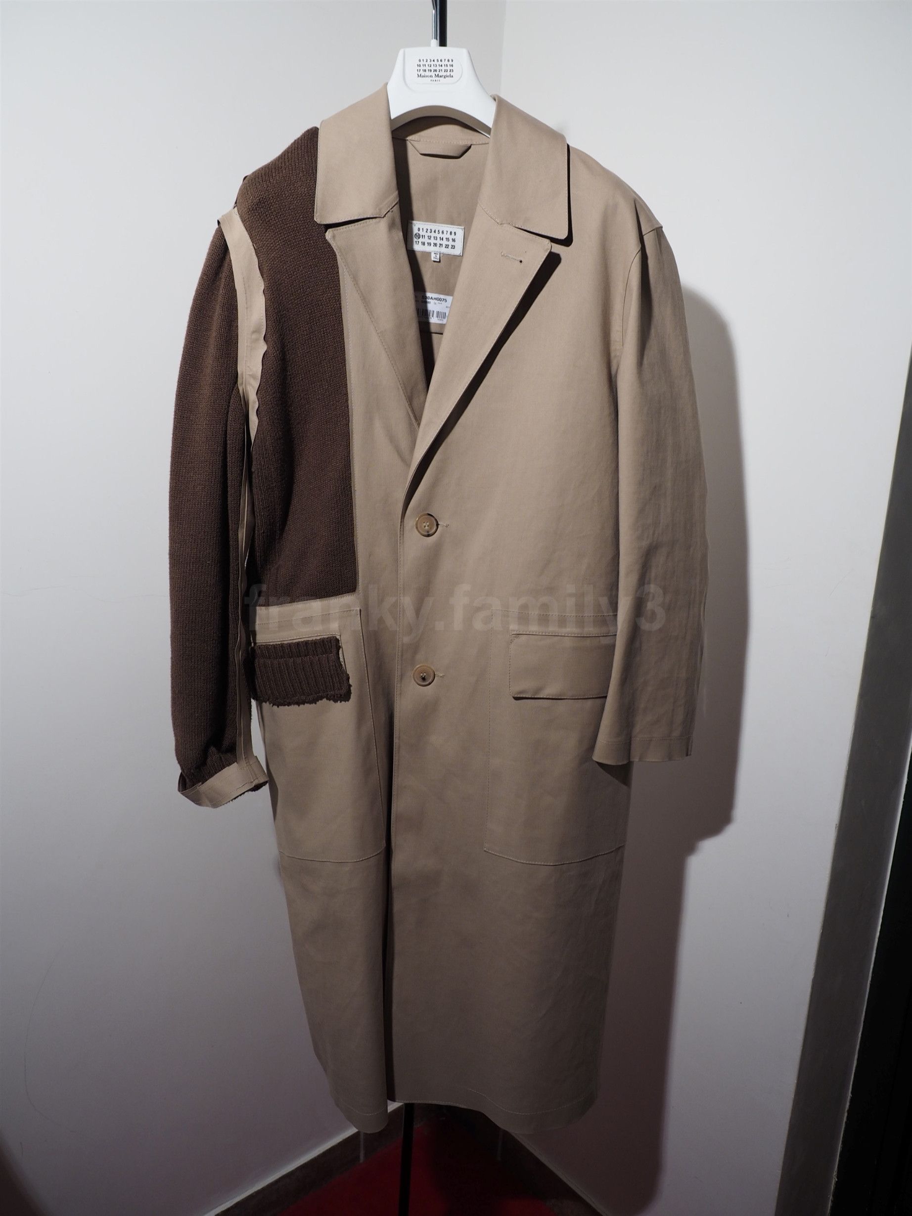 Maison Margiela masterpiece trench runway show wool sleeve Size US M / EU 48-50 / 2 - 14 Thumbnail