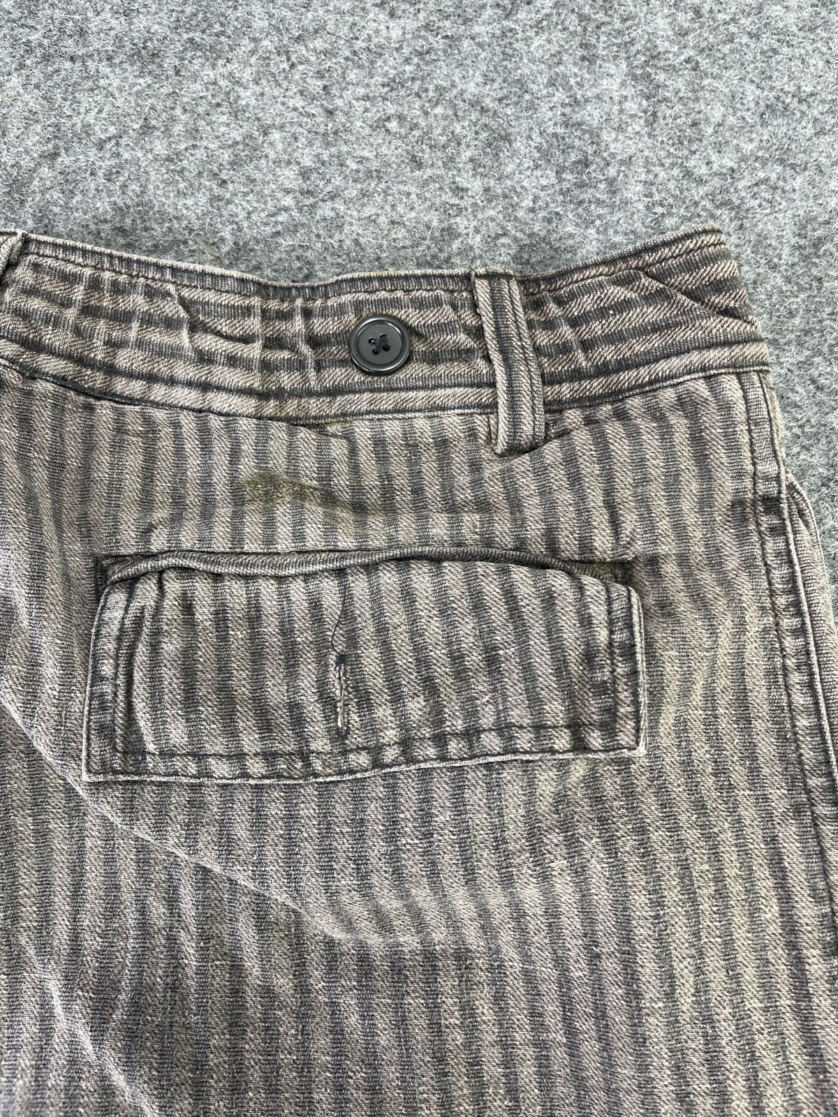 Japanese Brand Japanesse Brand Jeans / Trousers Faded Hickory Denim J826 Size US 34 / EU 50 - 14 Thumbnail