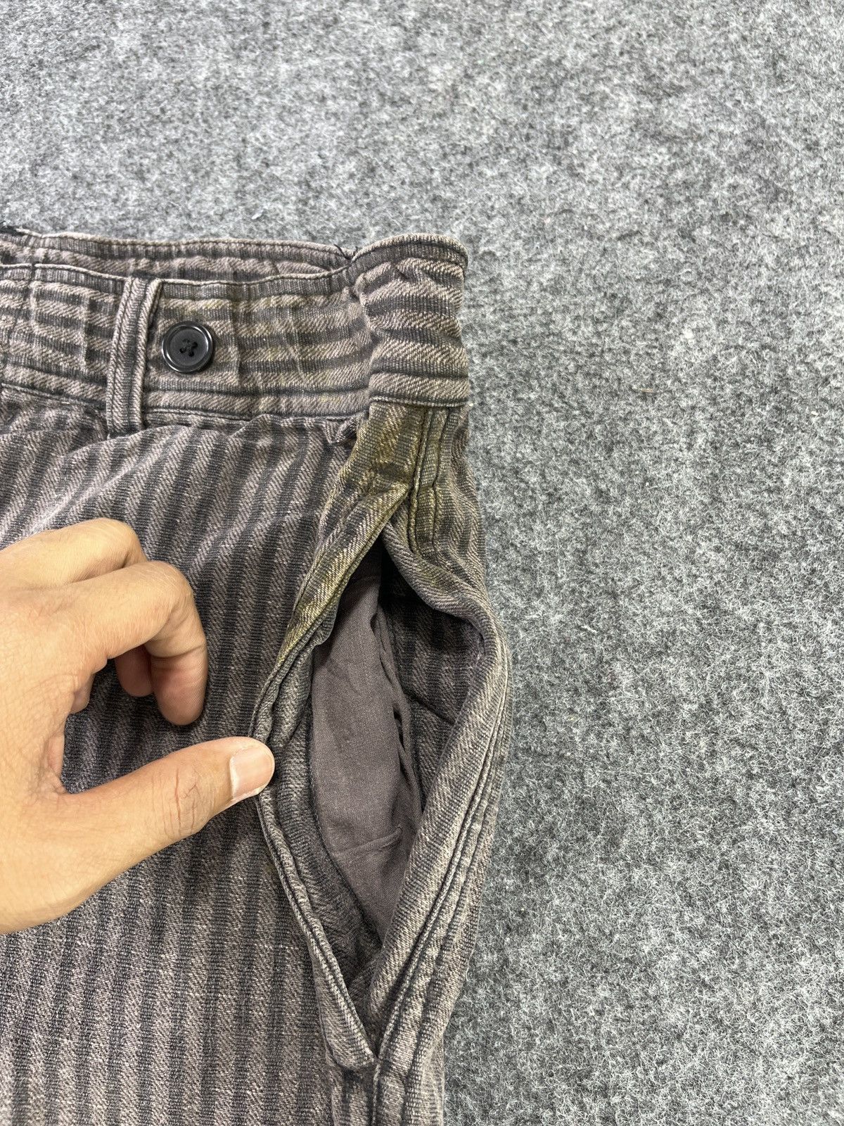 Japanese Brand Japanesse Brand Jeans / Trousers Faded Hickory Denim J826 Size US 34 / EU 50 - 7 Thumbnail
