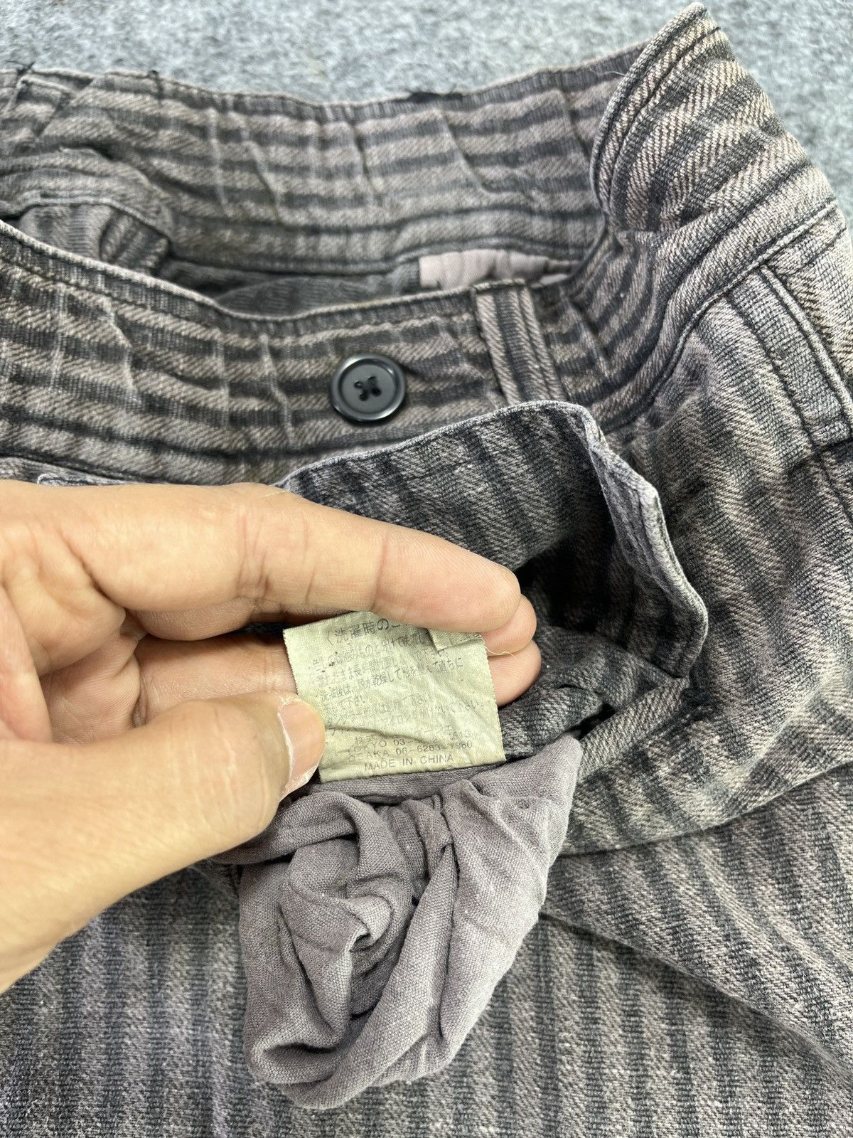 Japanese Brand Japanesse Brand Jeans / Trousers Faded Hickory Denim J826 Size US 34 / EU 50 - 9 Thumbnail