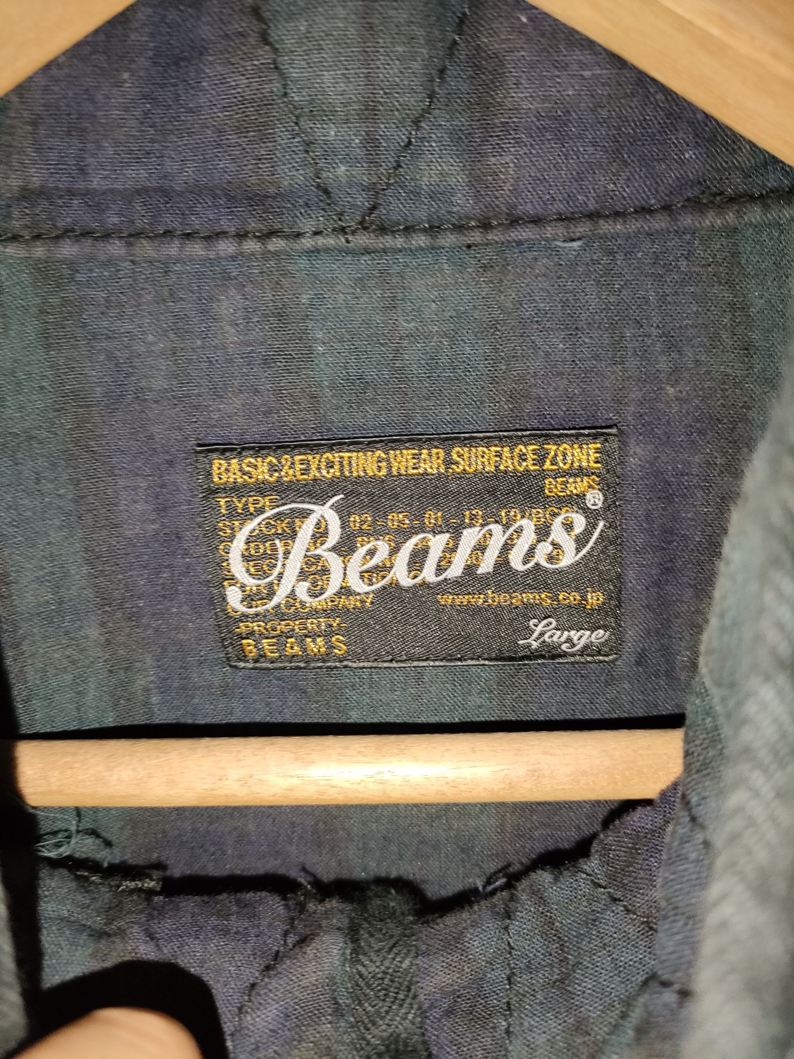 Beams Plus Beams Tartan Military Jacket Size US L / EU 52-54 / 3 - 6 Thumbnail