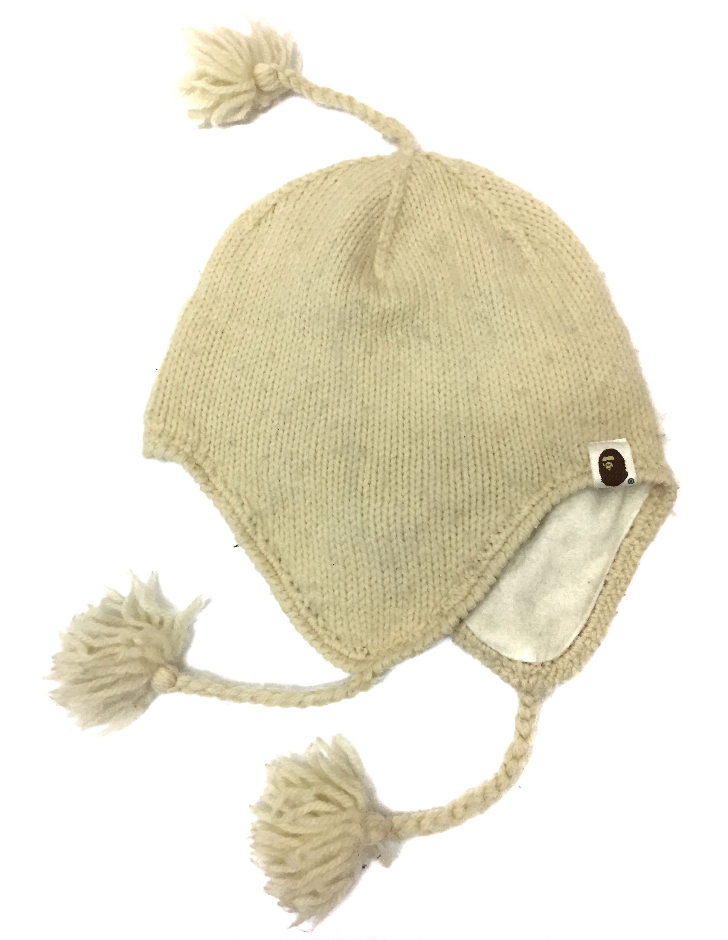 Bape Bape wool Snow Hat Size ONE SIZE - 1 Thumbnail