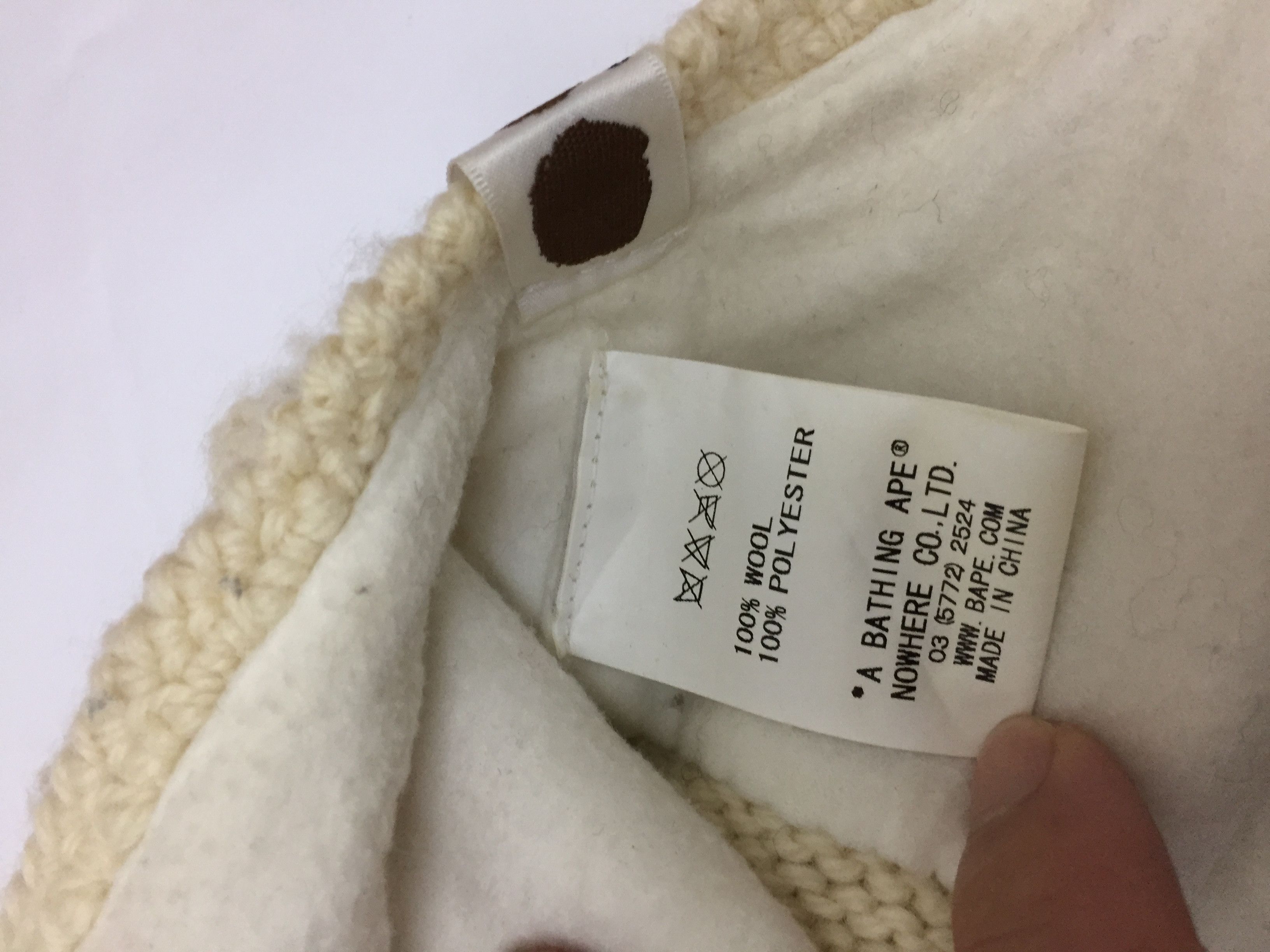 Bape Bape wool Snow Hat Size ONE SIZE - 5 Thumbnail