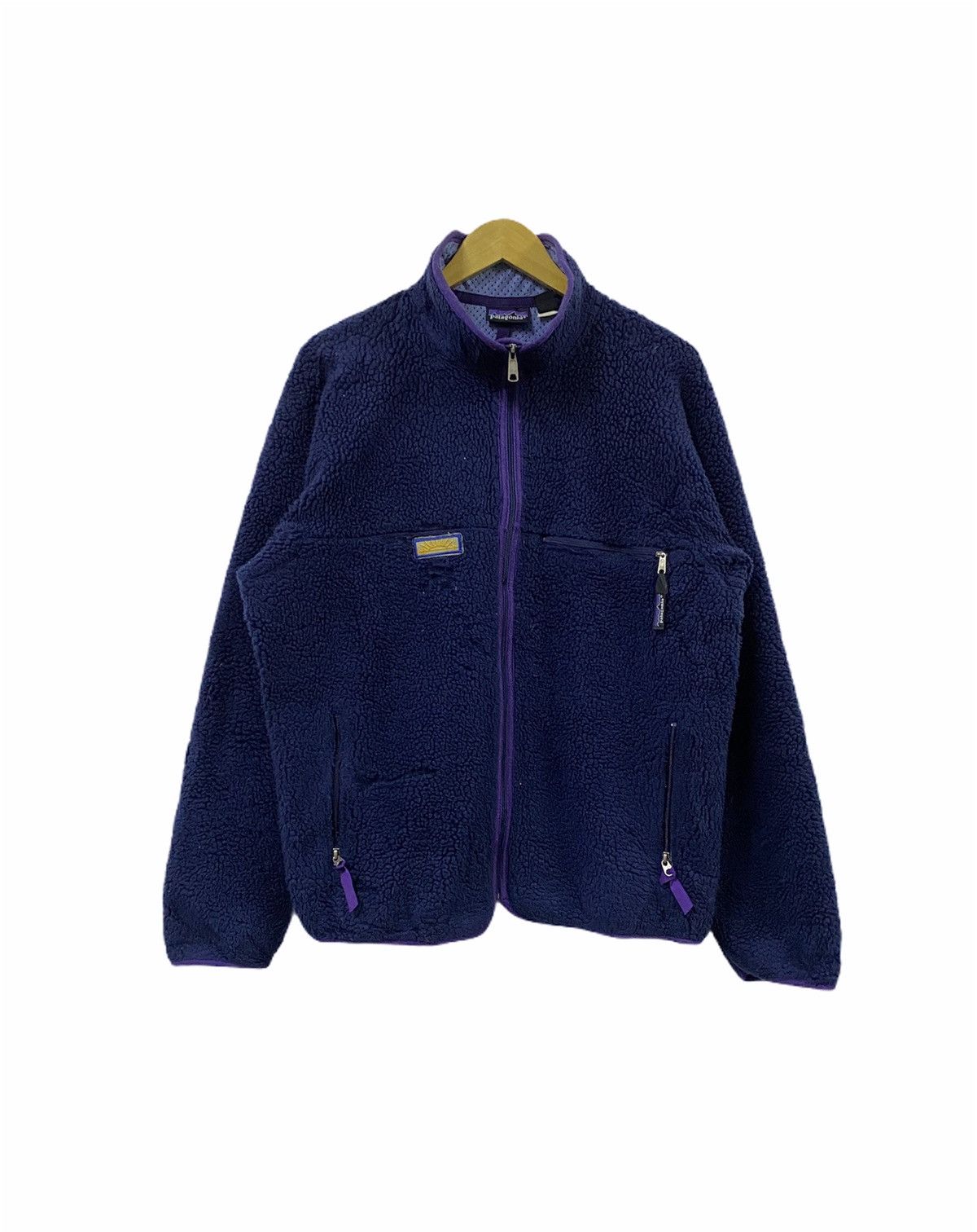 Patagonia × Vintage FW02 Patagonia RetroX Deep Pile Sherpa In Tequila Size US L / EU 52-54 / 3 - 1 Thumbnail