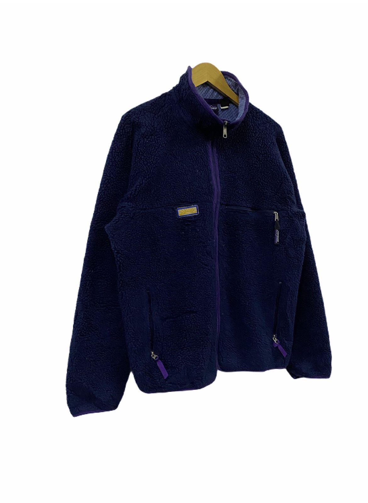 Patagonia × Vintage FW02 Patagonia RetroX Deep Pile Sherpa In Tequila Size US L / EU 52-54 / 3 - 3 Thumbnail