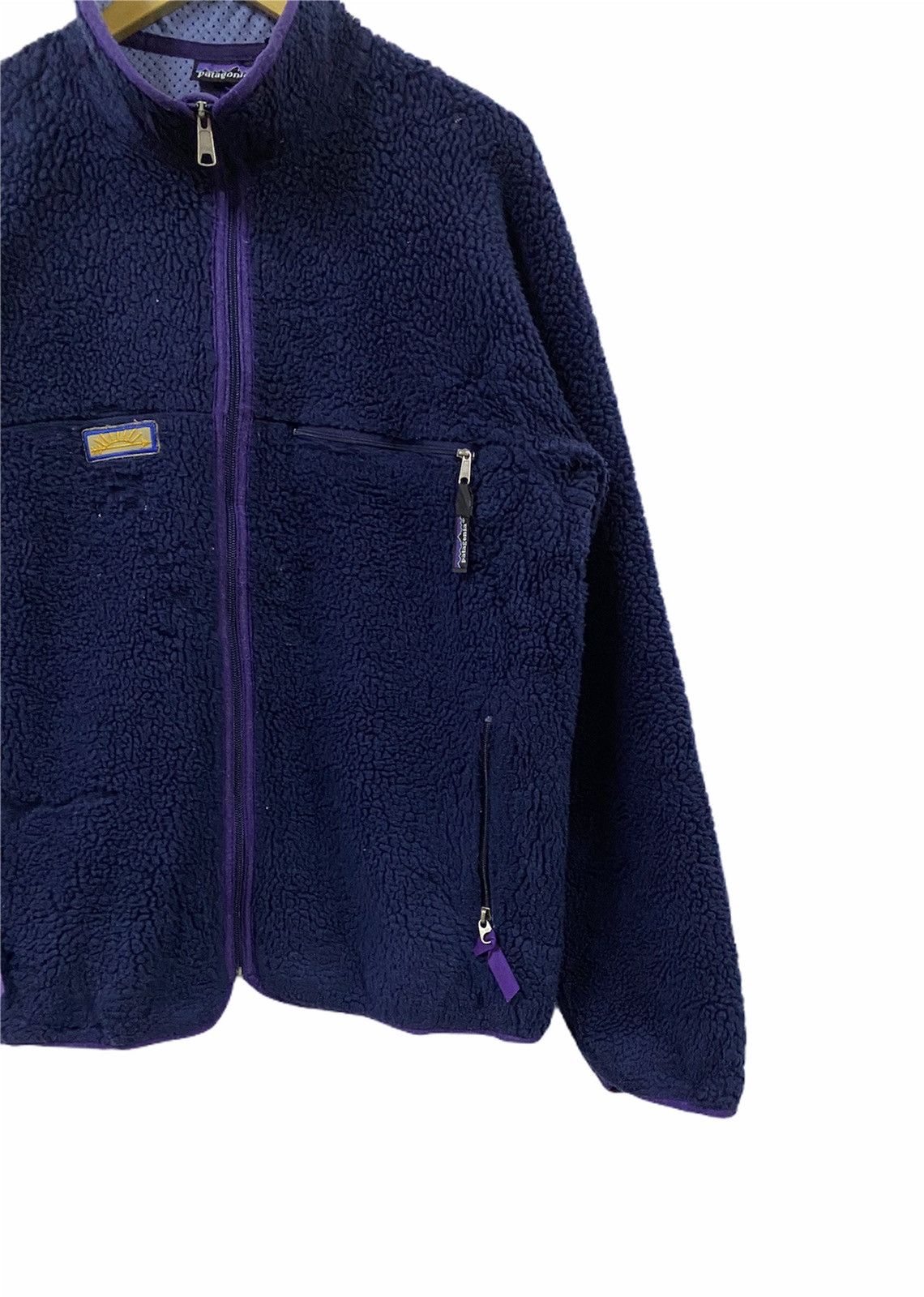 Patagonia × Vintage FW02 Patagonia RetroX Deep Pile Sherpa In Tequila Size US L / EU 52-54 / 3 - 6 Thumbnail