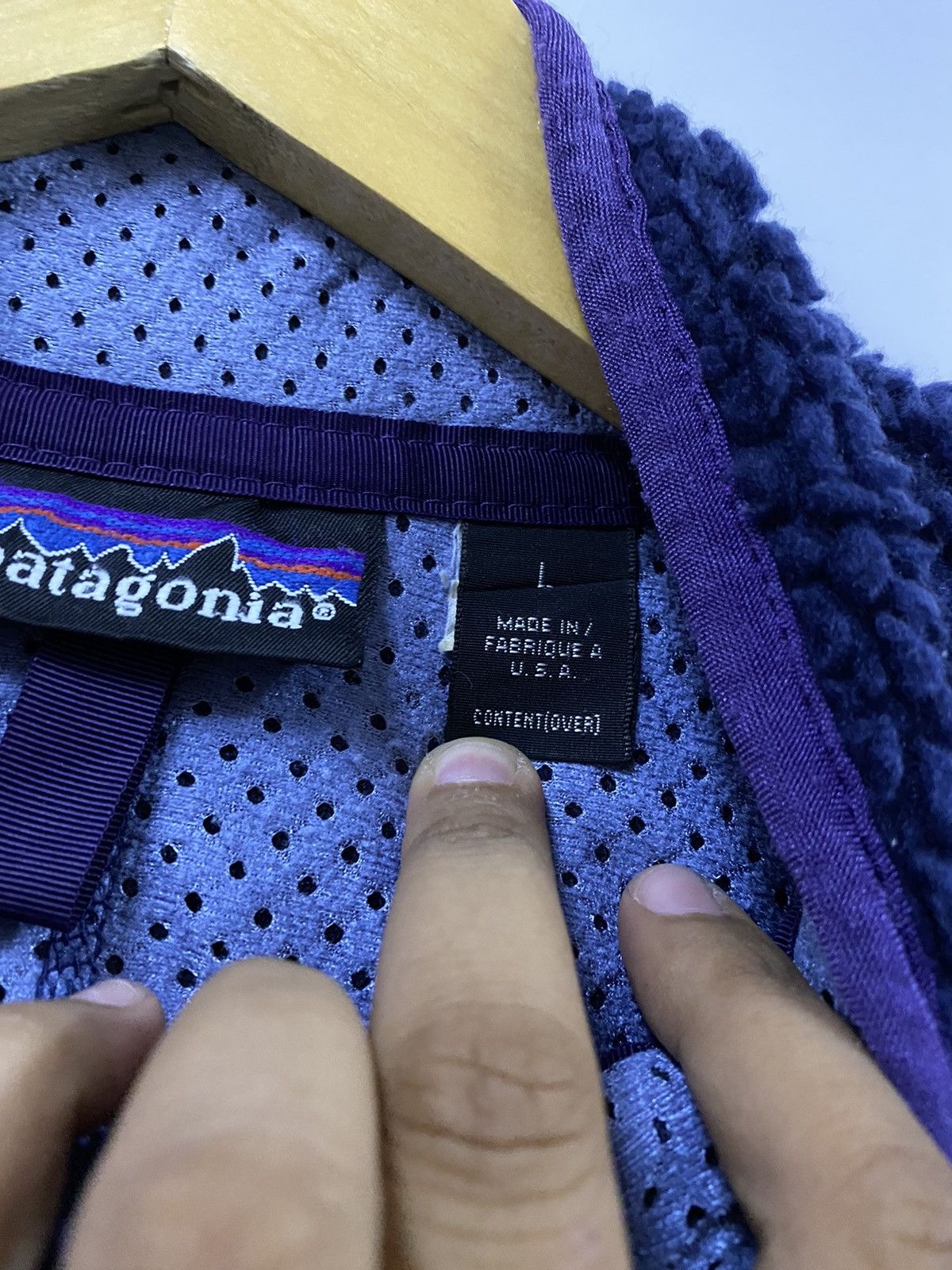 Patagonia × Vintage FW02 Patagonia RetroX Deep Pile Sherpa In Tequila Size US L / EU 52-54 / 3 - 15 Thumbnail