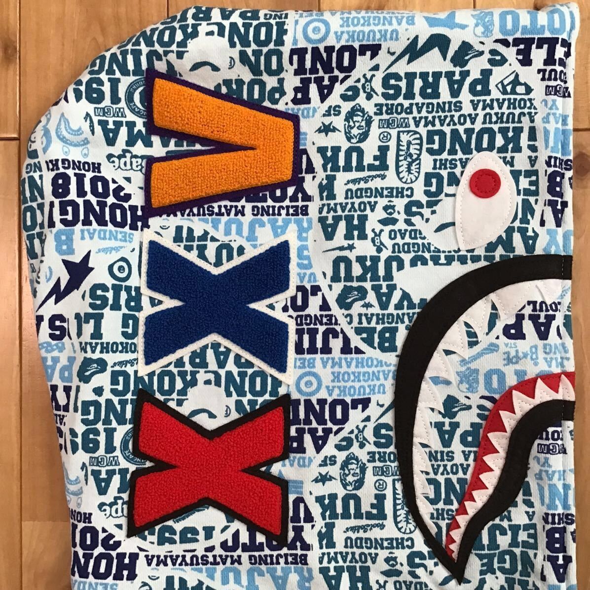 Bape BAPE XXV CITIES CAMO Shark full zip hoodie a bathing ape Size US XL / EU 56 / 4 - 4 Thumbnail