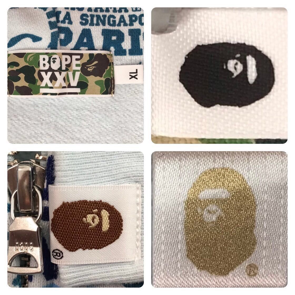 Bape BAPE XXV CITIES CAMO Shark full zip hoodie a bathing ape Size US XL / EU 56 / 4 - 8 Thumbnail