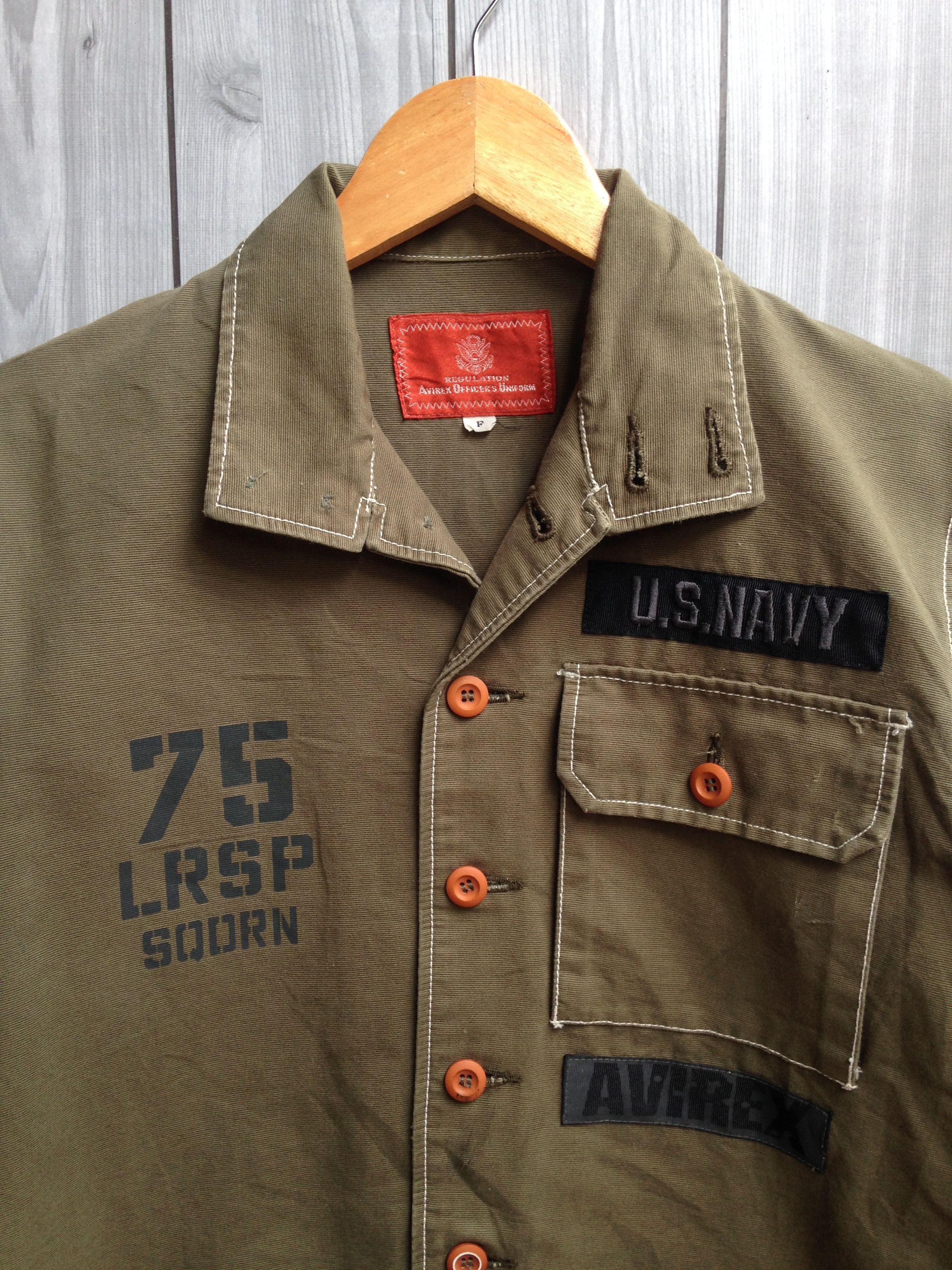 Avirex Avirex Shark Hunter US Army Badges Jacket Size US M / EU 48-50 / 2 - 2 Thumbnail