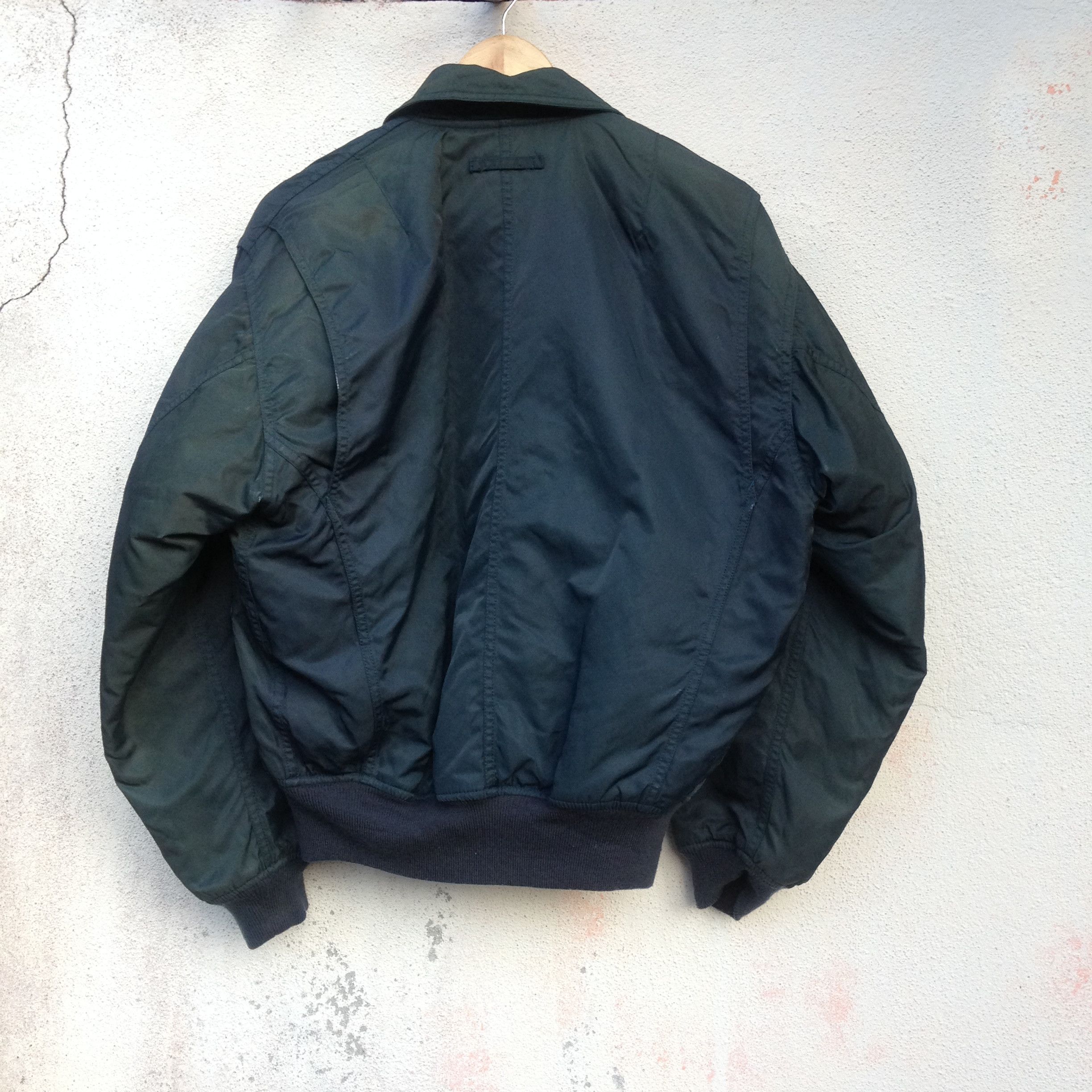 Vintage Vintage 90s Reversible Bomber Flight Jacket Size US L / EU 52-54 / 3 - 6 Thumbnail