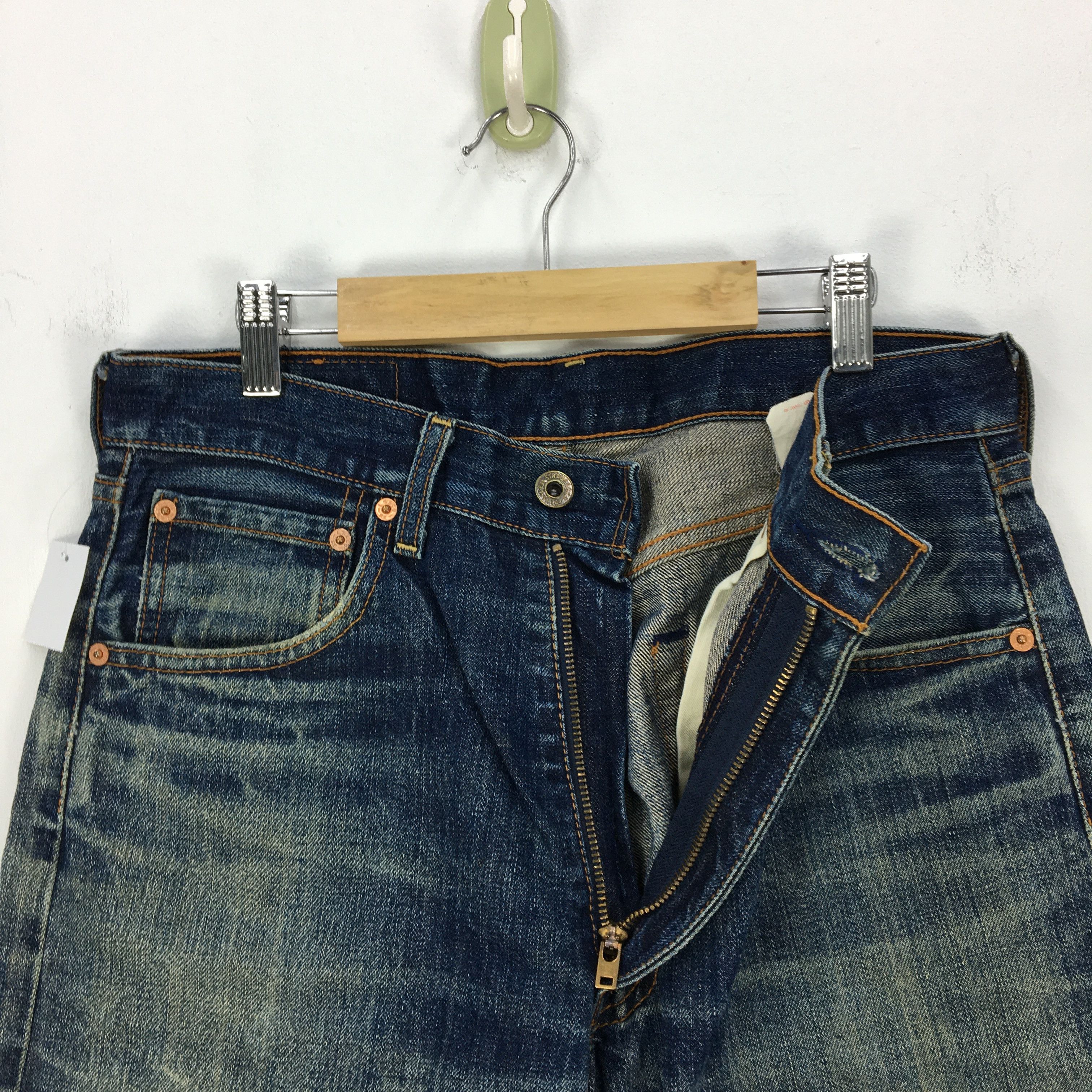 Levi's Vintage Levis 503 Jeans Distressed Levis Jeans Denim Pants Size US 30 / EU 46 - 6 Thumbnail