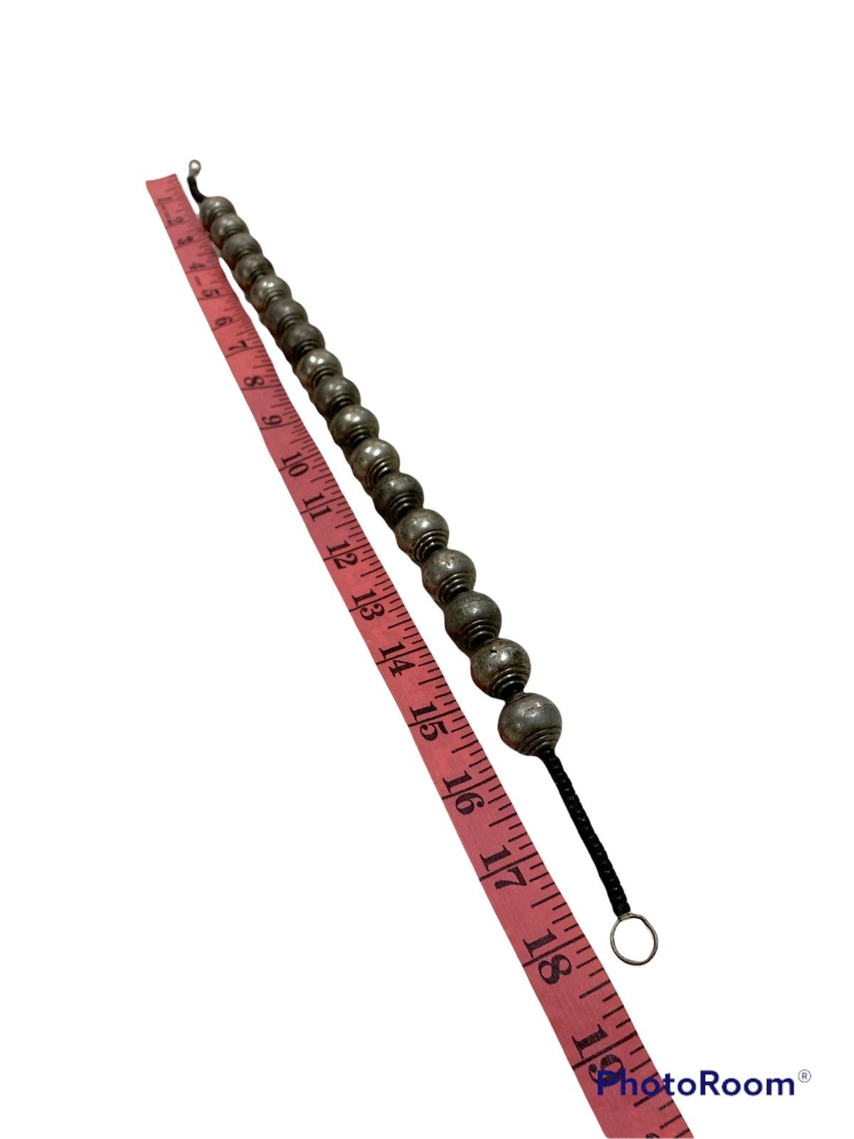 Jewelry METALLIC SILVER WOODEN BEADS NECKLACE Size ONE SIZE - 4 Thumbnail