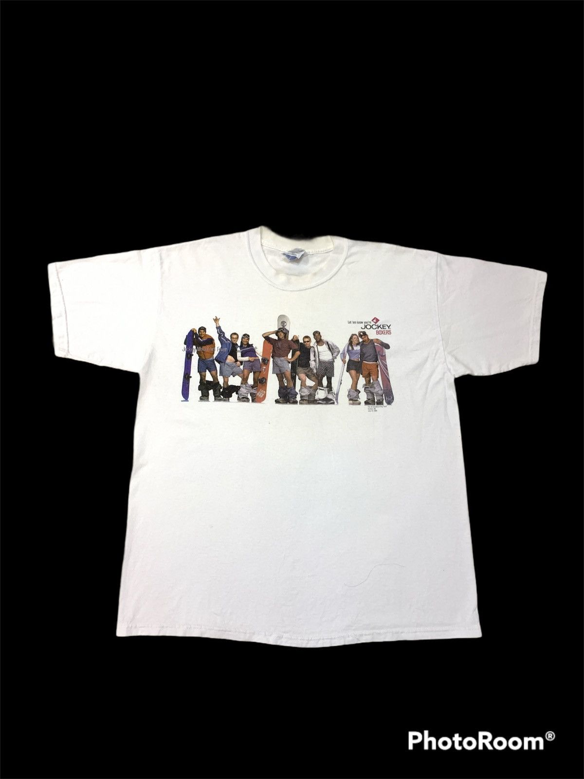 1998 JOCKEY BOXERS X K2 SNOWBOARDING SHIRT