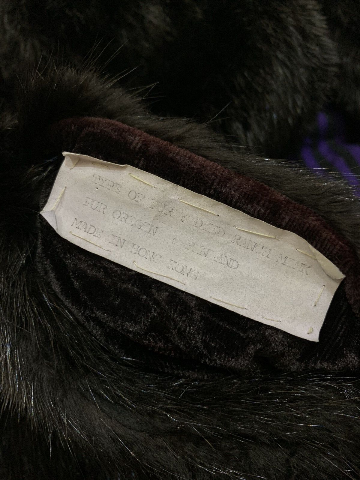 Other DYED RANCH MINK REVERSIBLE FUR COAT JACKET Size US S / EU 44-46 / 1 - 7 Thumbnail