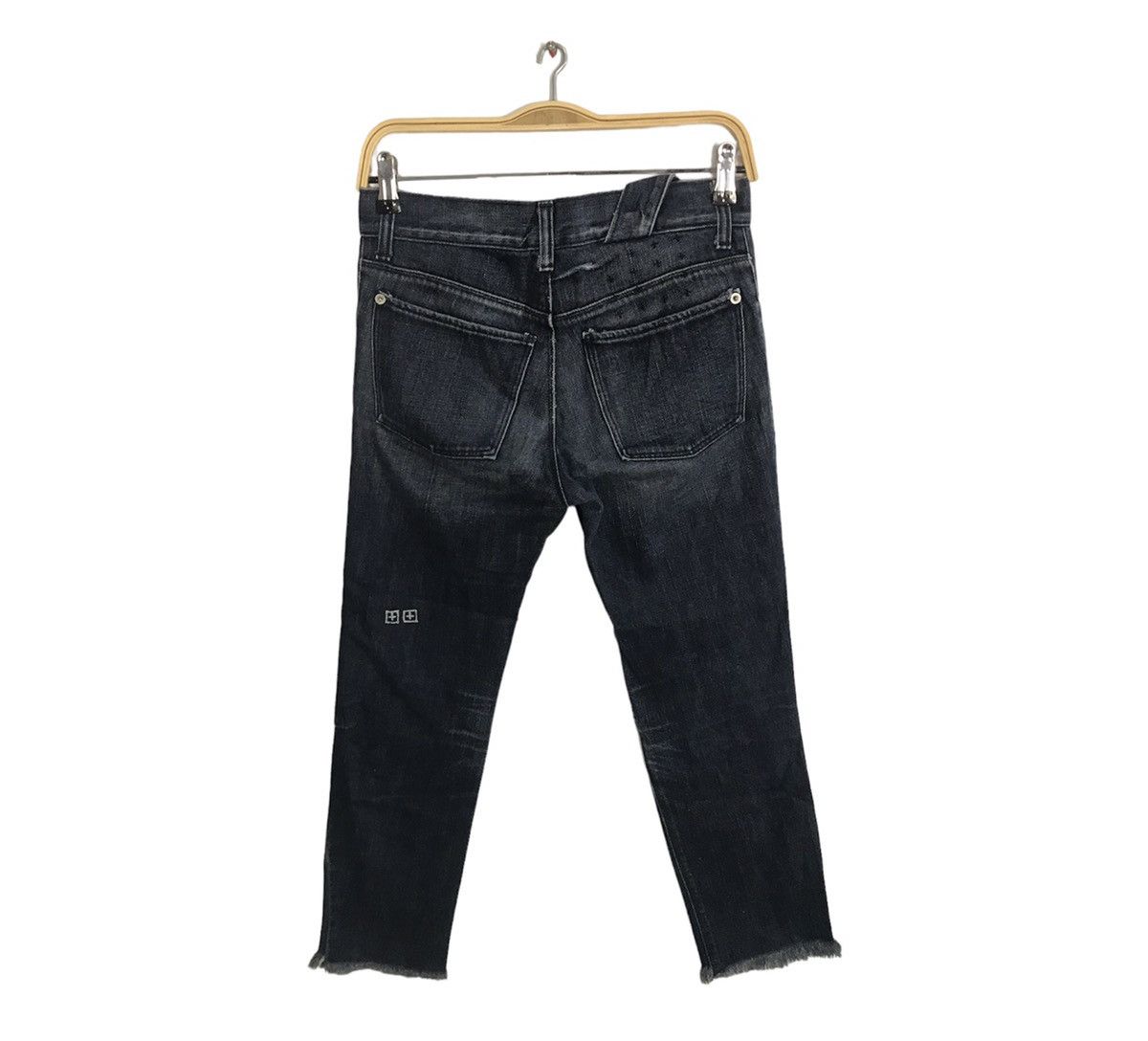 Japanese Brand Rugged Leg Ksubi Indigo Denim Jeans Pants Skinny Leg Size US 28 / EU 44 - 3 Thumbnail