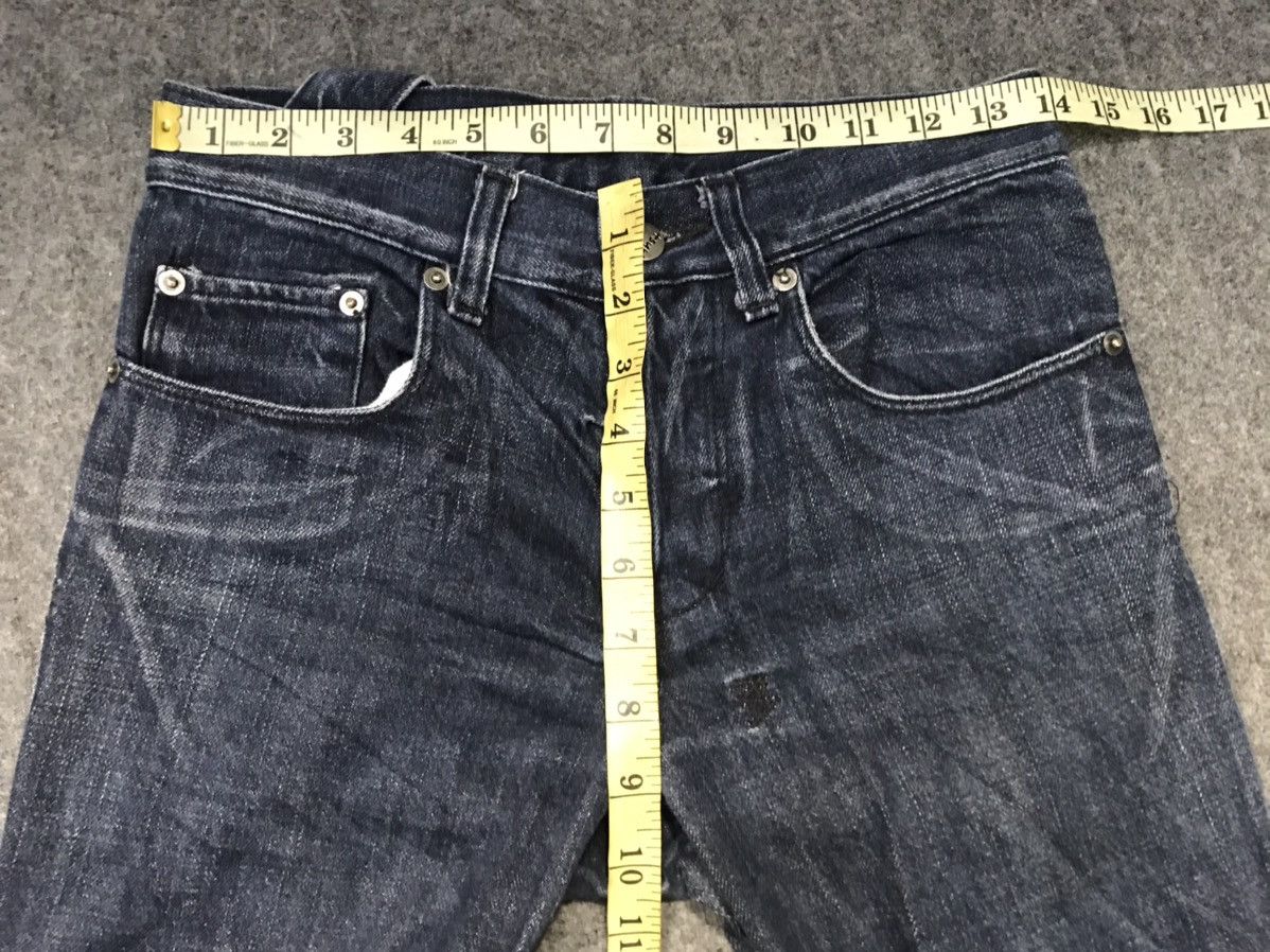 Japanese Brand Rugged Leg Ksubi Indigo Denim Jeans Pants Skinny Leg Size US 28 / EU 44 - 9 Thumbnail