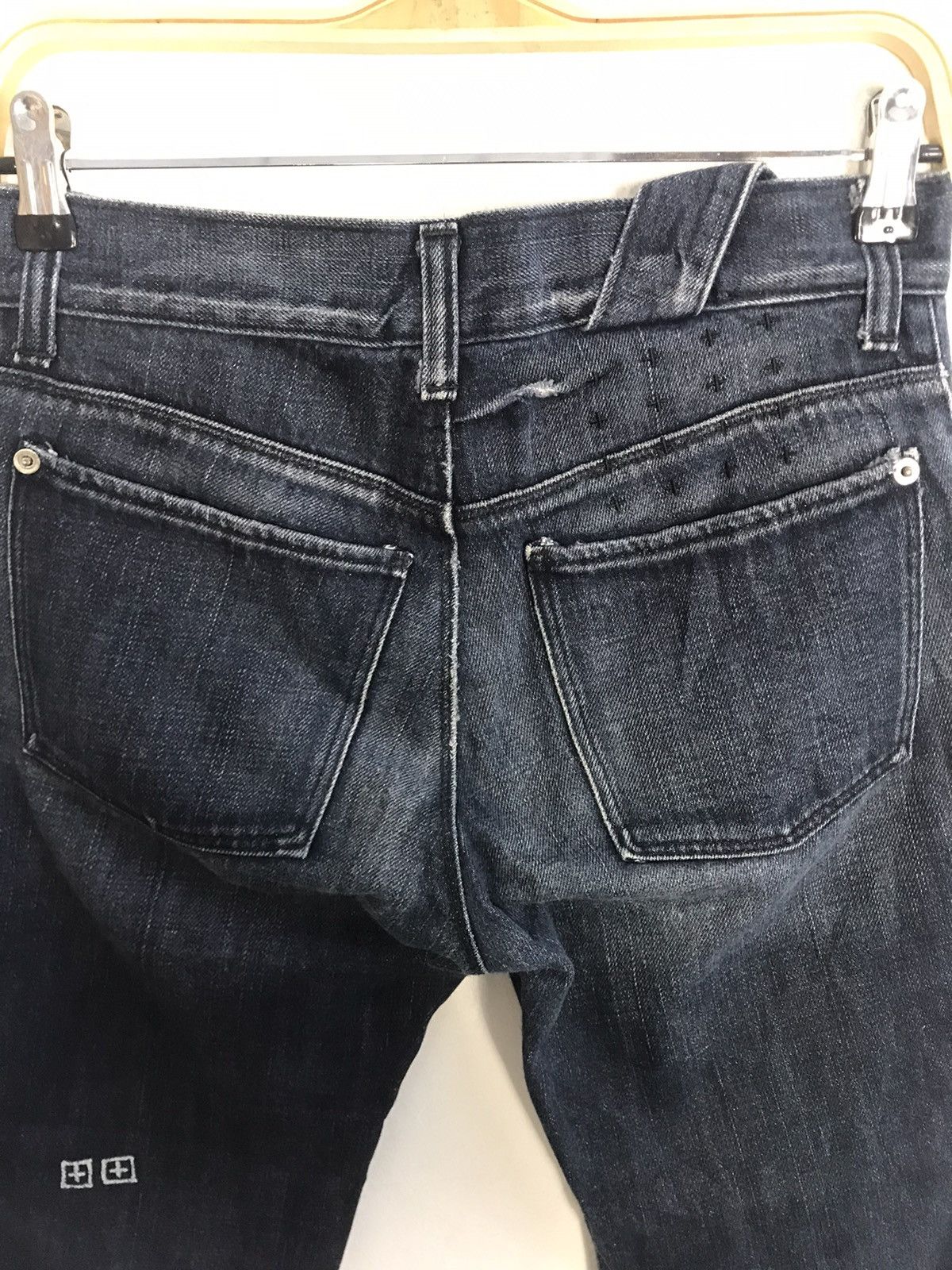 Japanese Brand Rugged Leg Ksubi Indigo Denim Jeans Pants Skinny Leg Size US 28 / EU 44 - 1 Thumbnail