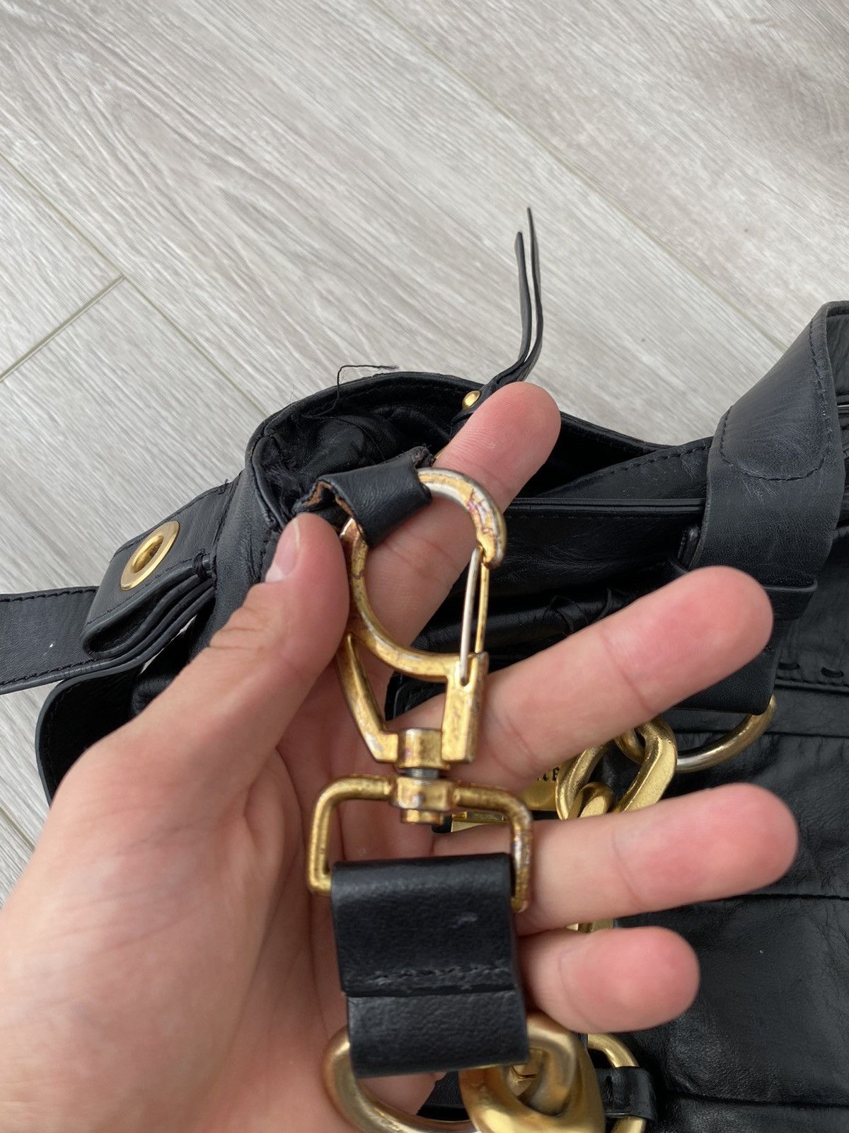 Juicy Couture × Vintage Vintage Juicy Couture Crossbody Bag Leather Size ONE SIZE - 6 Thumbnail