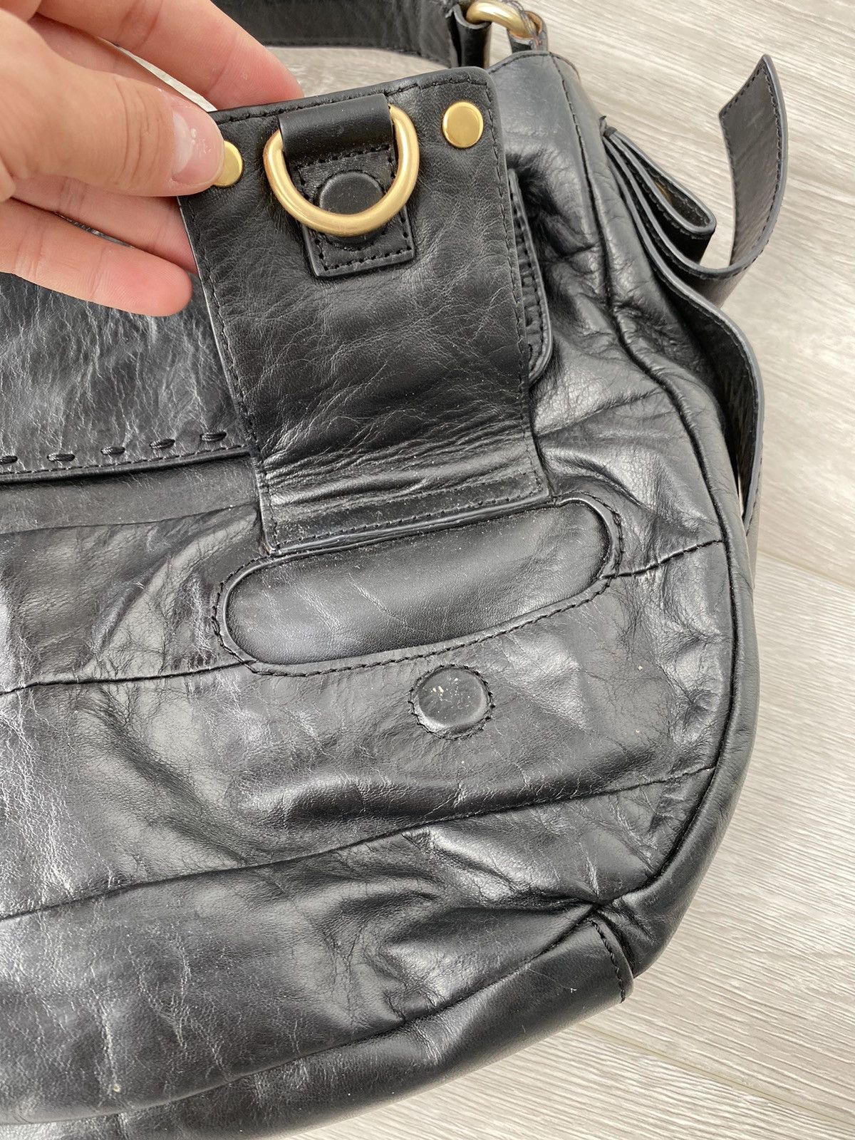 Juicy Couture × Vintage Vintage Juicy Couture Crossbody Bag Leather Size ONE SIZE - 3 Thumbnail