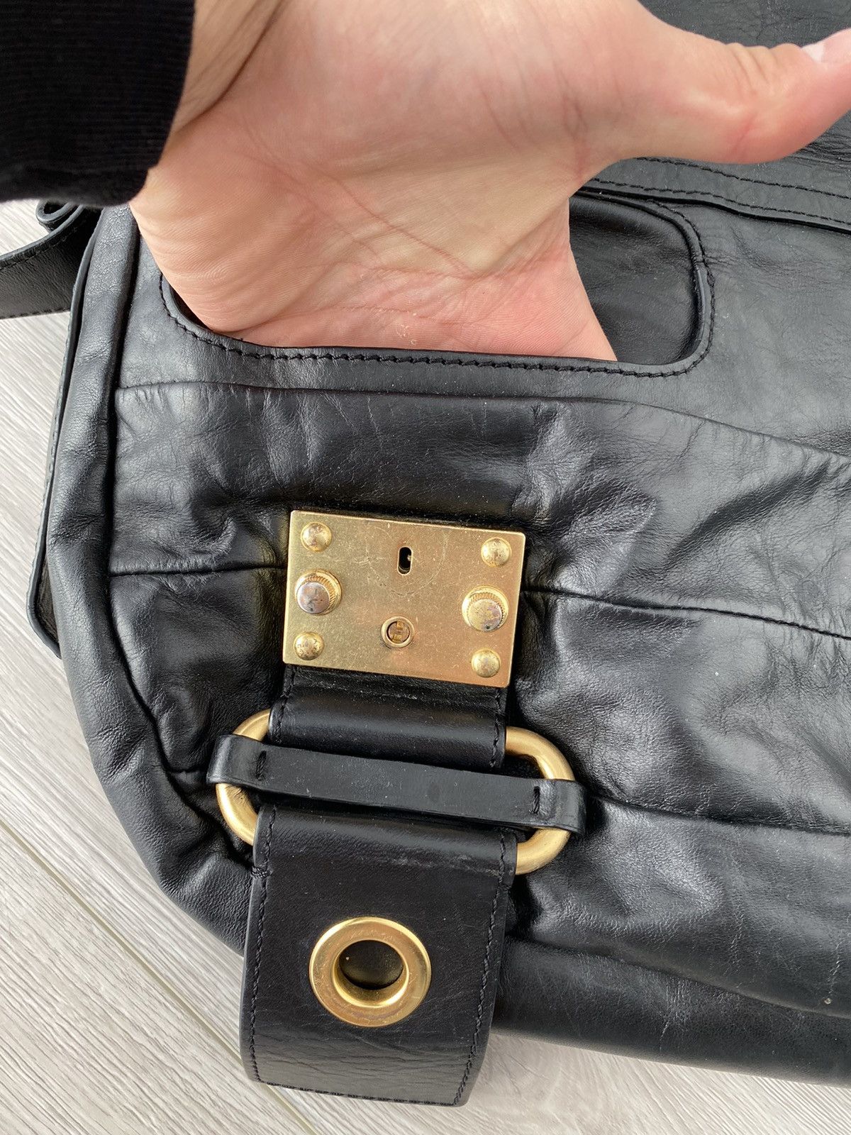 Juicy Couture × Vintage Vintage Juicy Couture Crossbody Bag Leather Size ONE SIZE - 5 Thumbnail
