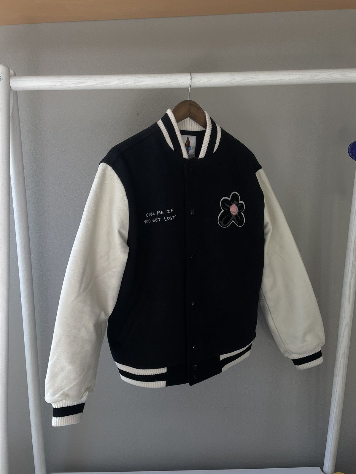 Golf Wang Le Fleur Jacket ブラック Quilted Golf Le Fleur Jacket - Jackets Masters