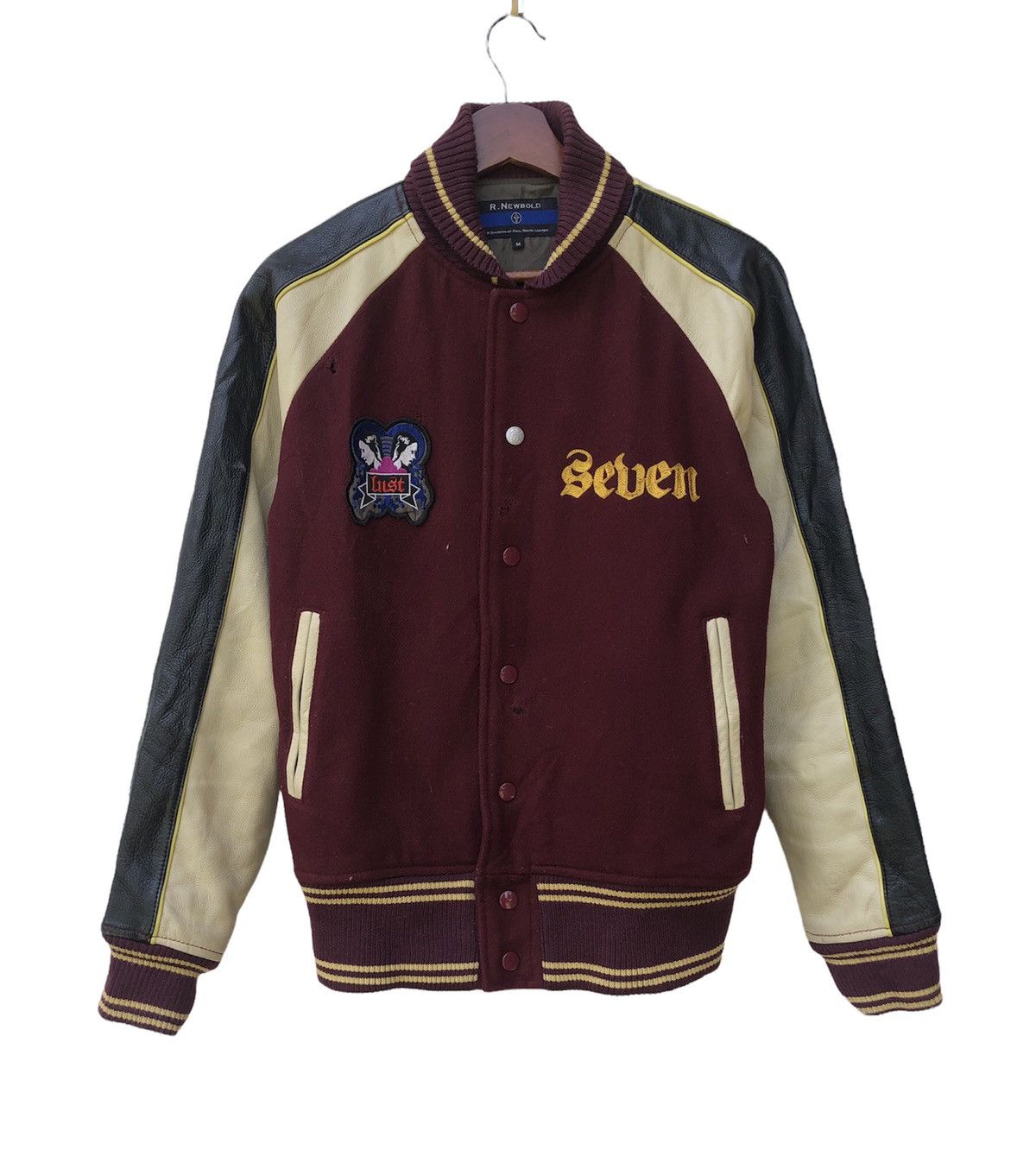 Paul Smith VINTAGE PAUL SMITH EMBROIDERED LOGO 7 VARSITY JACKET Size US M / EU 48-50 / 2 - 3 Thumbnail