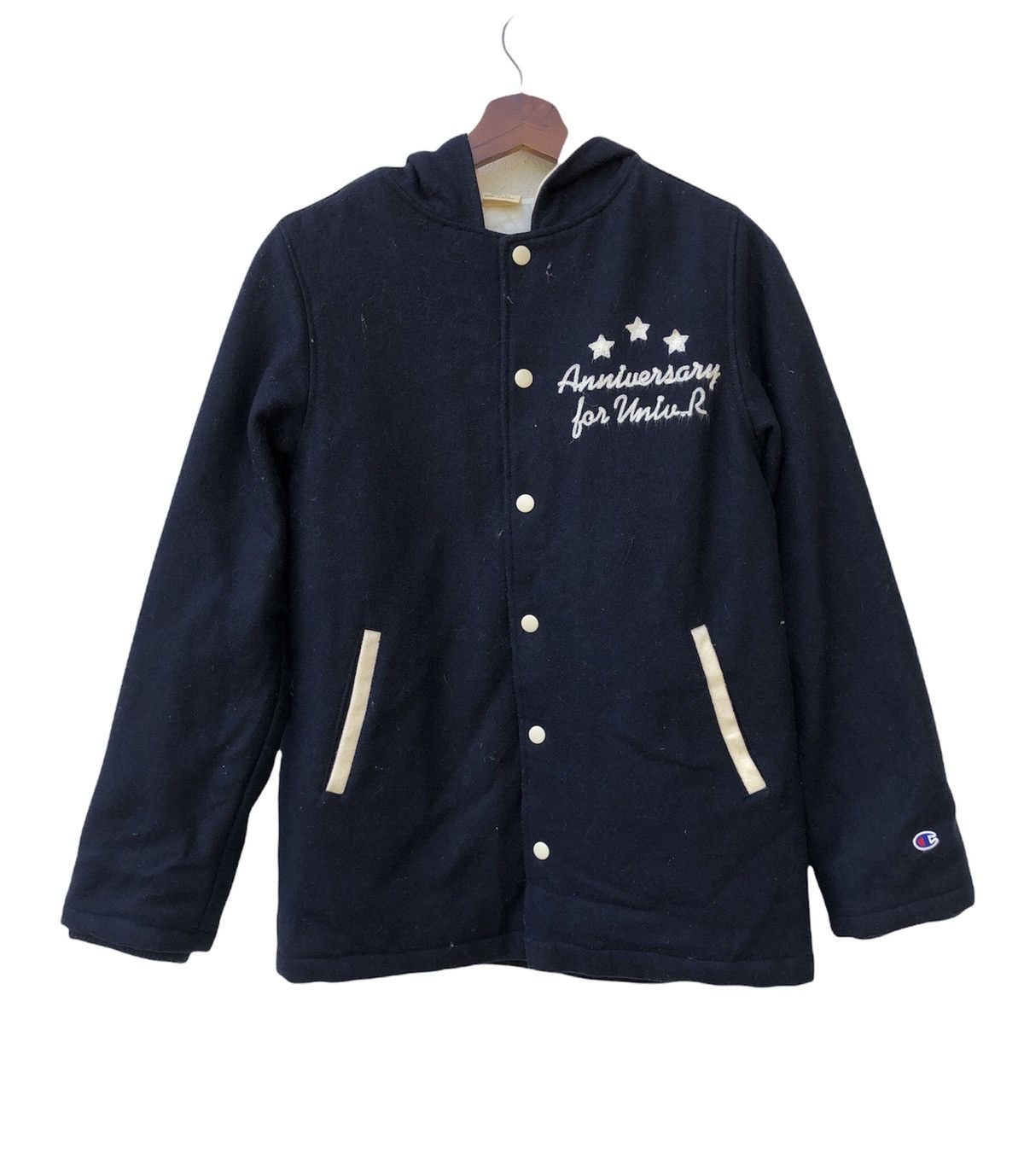 Champion Vintage Champion U Of A Wool Jacket Anniversary Size US M / EU 48-50 / 2 - 2 Thumbnail