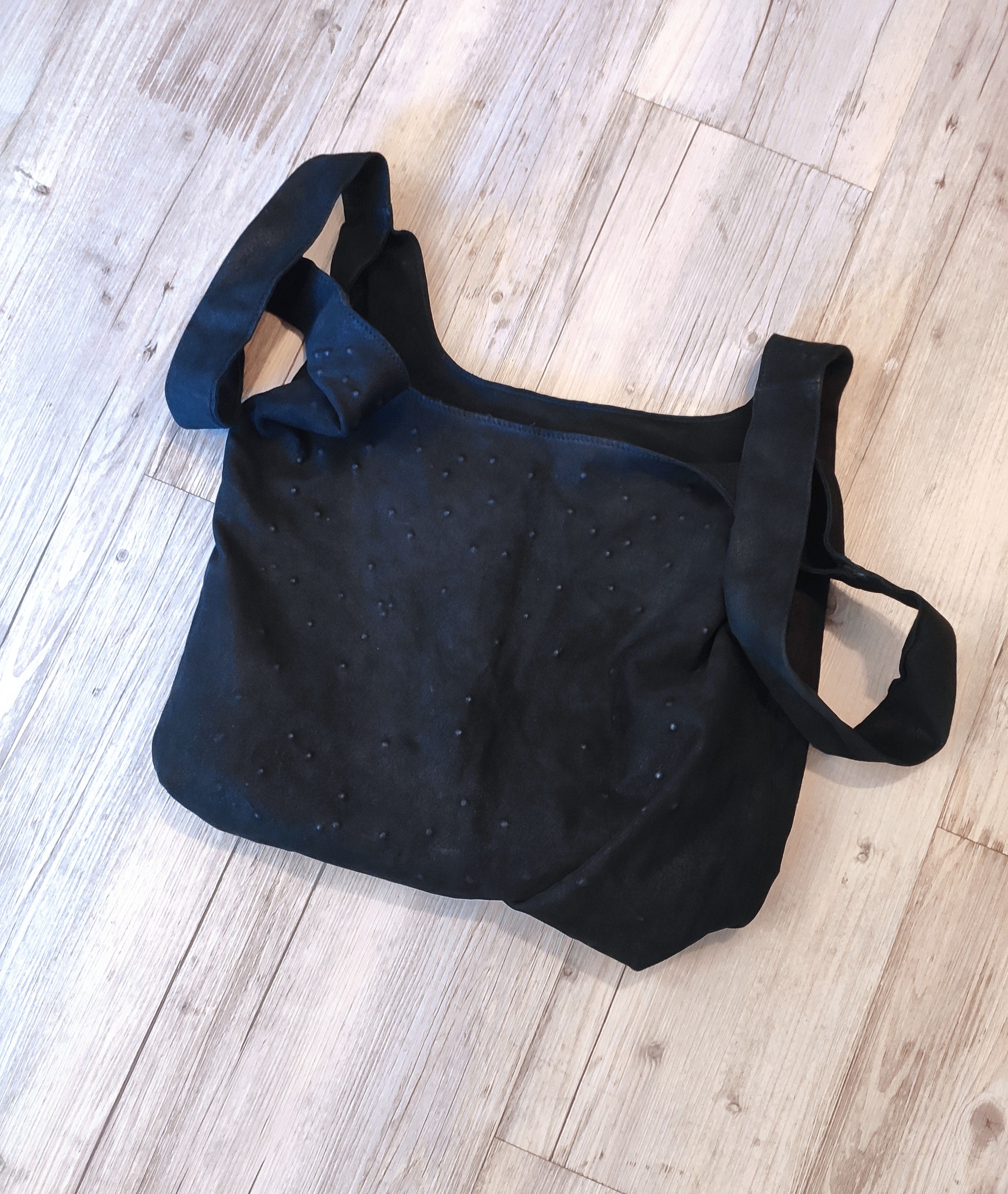 Ann Demeulemeester Suede & metal shopper.Like Rick Owens or Yohji Yamamoto Size ONE SIZE - 3 Thumbnail