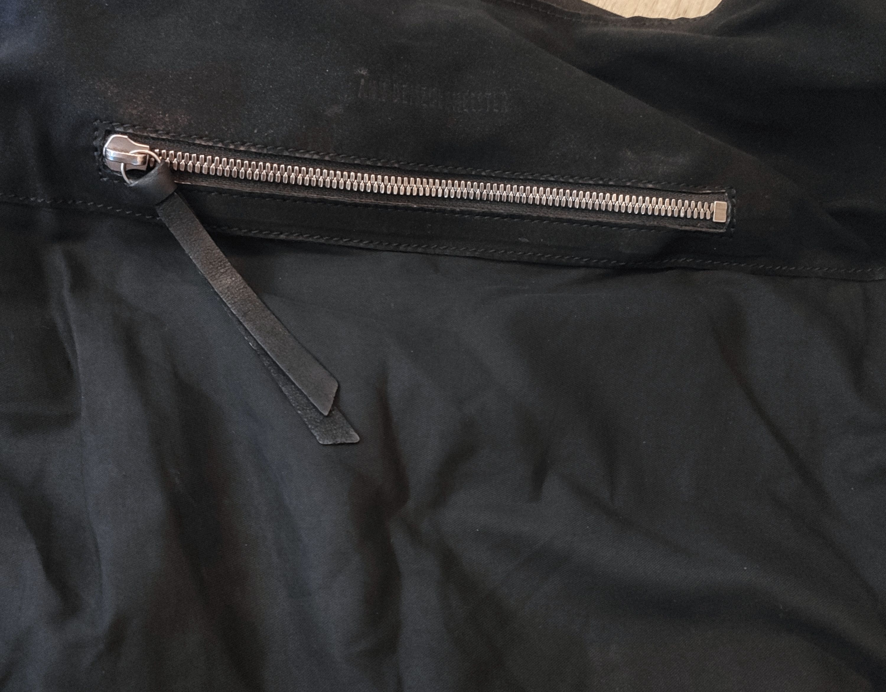 Ann Demeulemeester Suede & metal shopper.Like Rick Owens or Yohji Yamamoto Size ONE SIZE - 7 Thumbnail