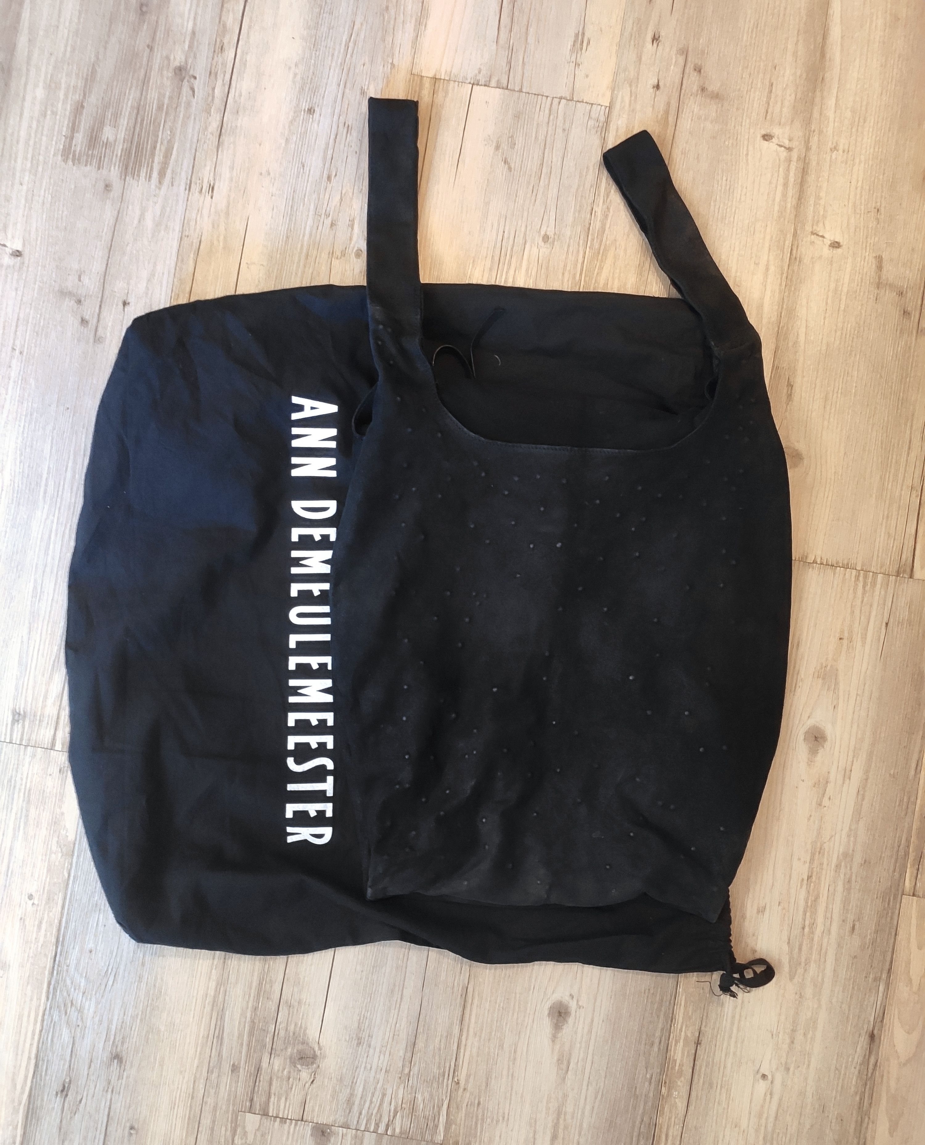 Ann Demeulemeester Suede & metal shopper.Like Rick Owens or Yohji Yamamoto Size ONE SIZE - 6 Thumbnail