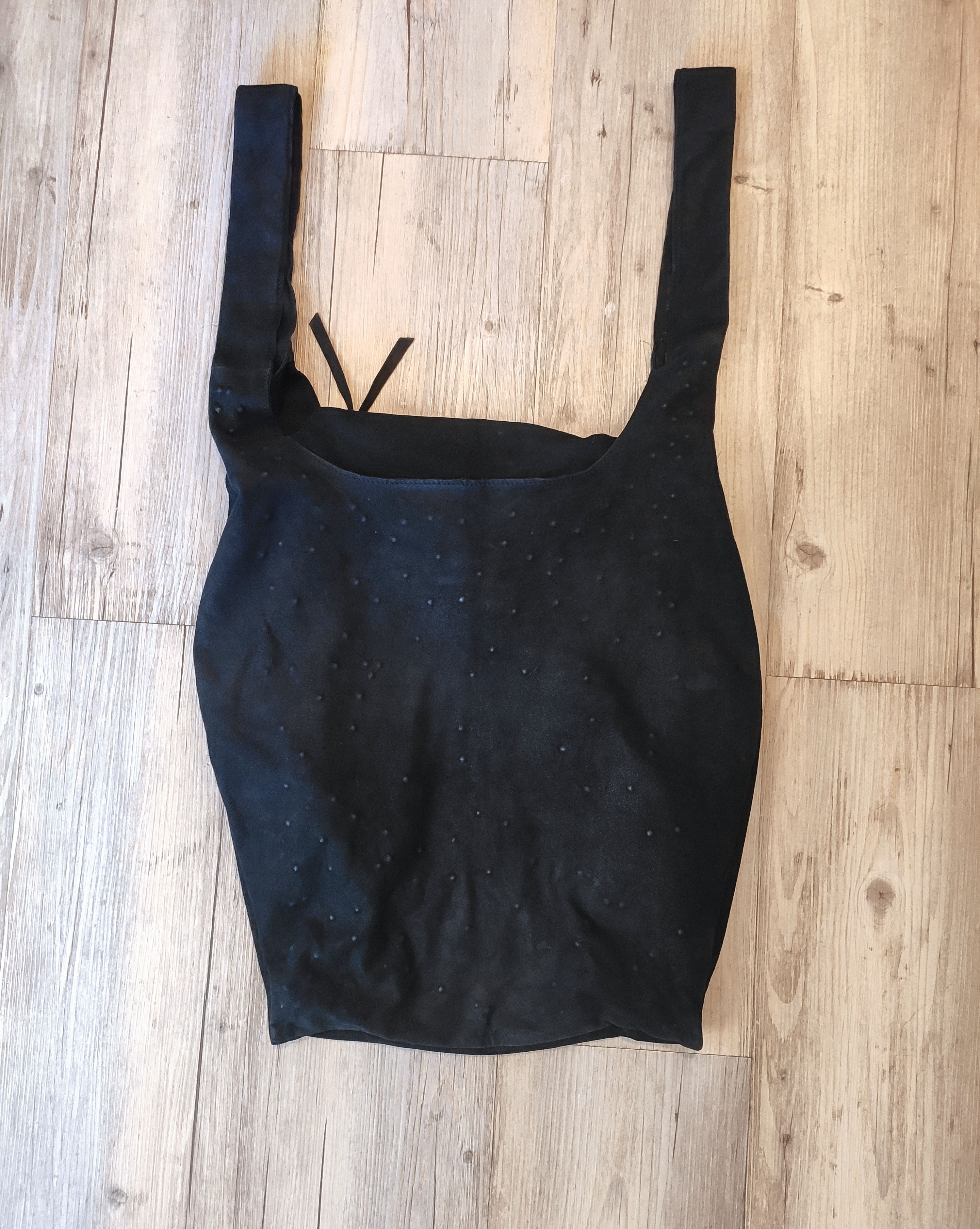 Ann Demeulemeester Suede & metal shopper.Like Rick Owens or Yohji Yamamoto Size ONE SIZE - 1 Thumbnail