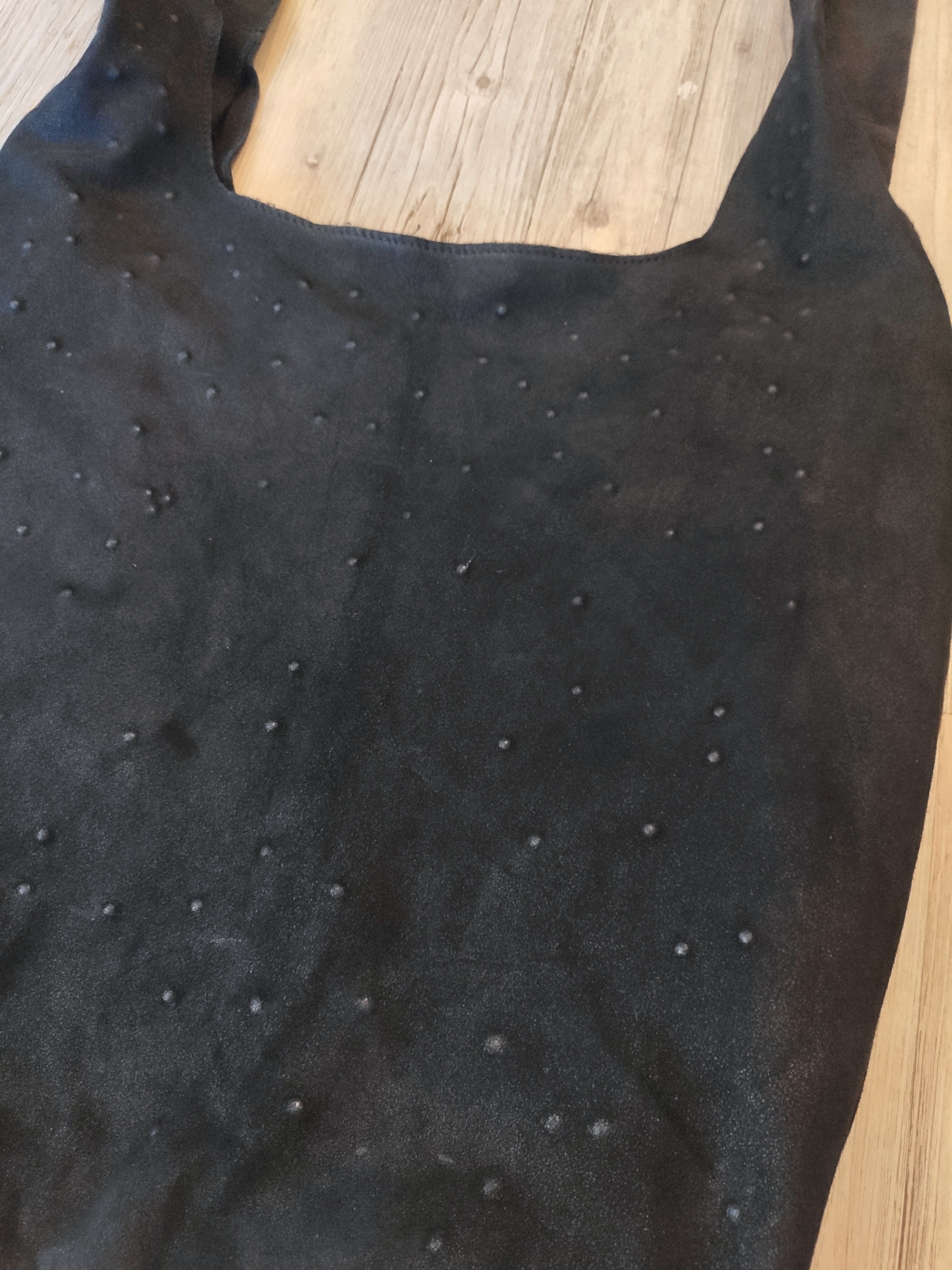 Ann Demeulemeester Suede & metal shopper.Like Rick Owens or Yohji Yamamoto Size ONE SIZE - 2 Thumbnail