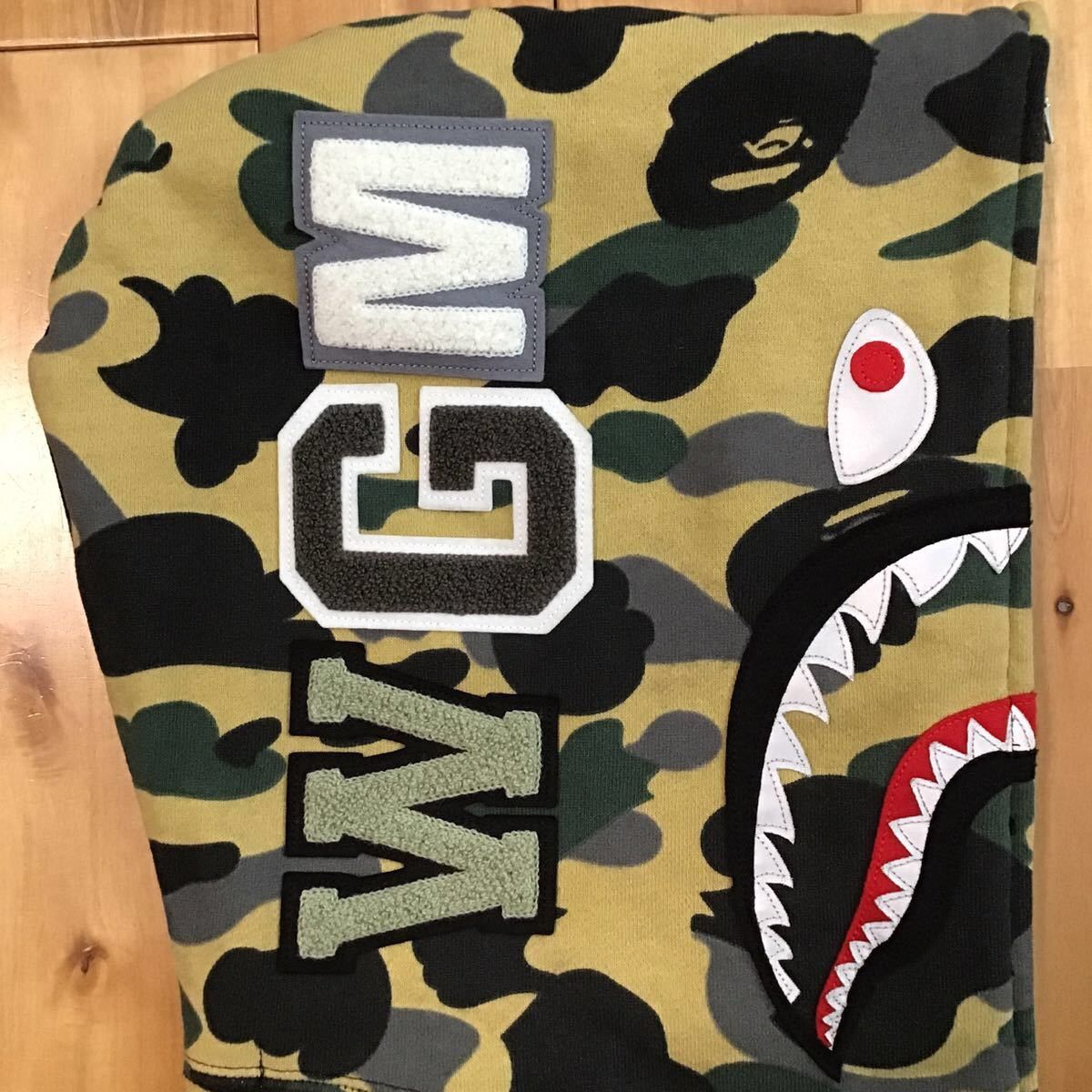 Bape BAPE Reflector Camo Shark full zip hoodie a bathing ape Size US S / EU 44-46 / 1 - 6 Thumbnail
